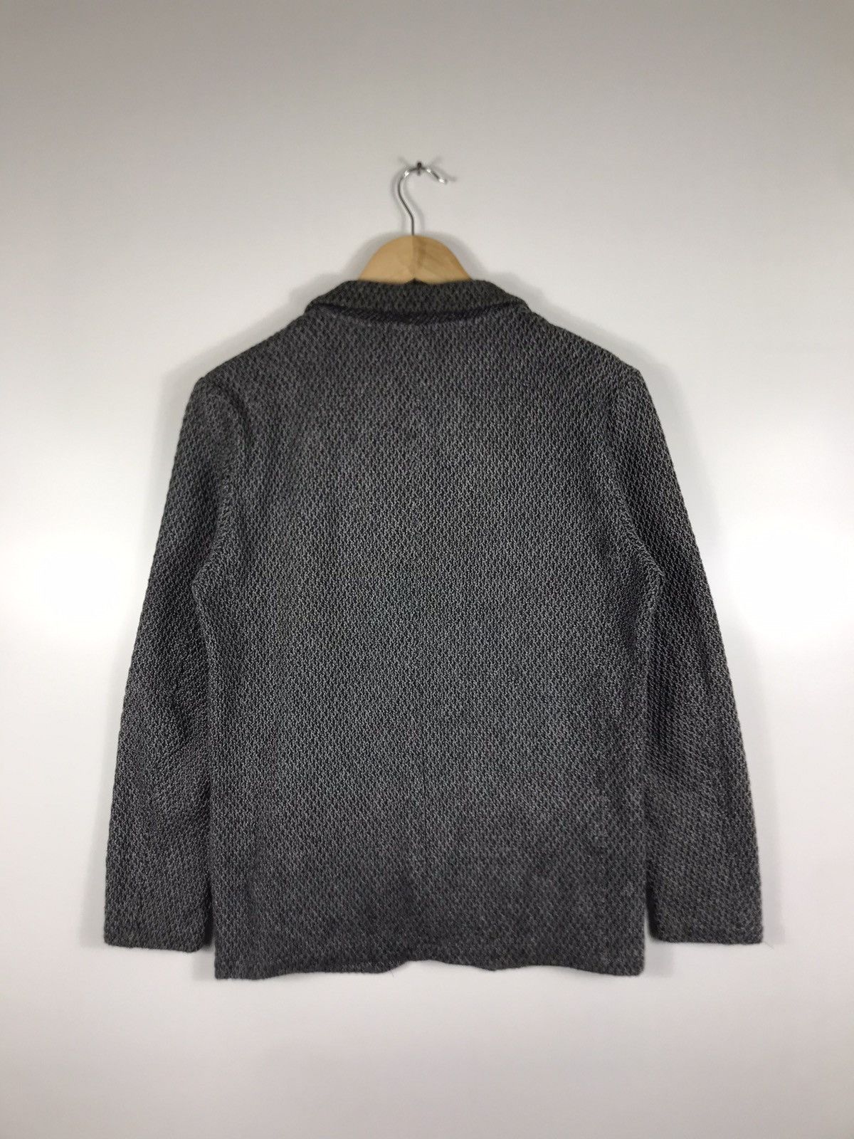 Lanvin 💥Lanvin En Bleu Tweed Single Breast Coat Size US M / EU 48-50 / 2 - 14 Thumbnail