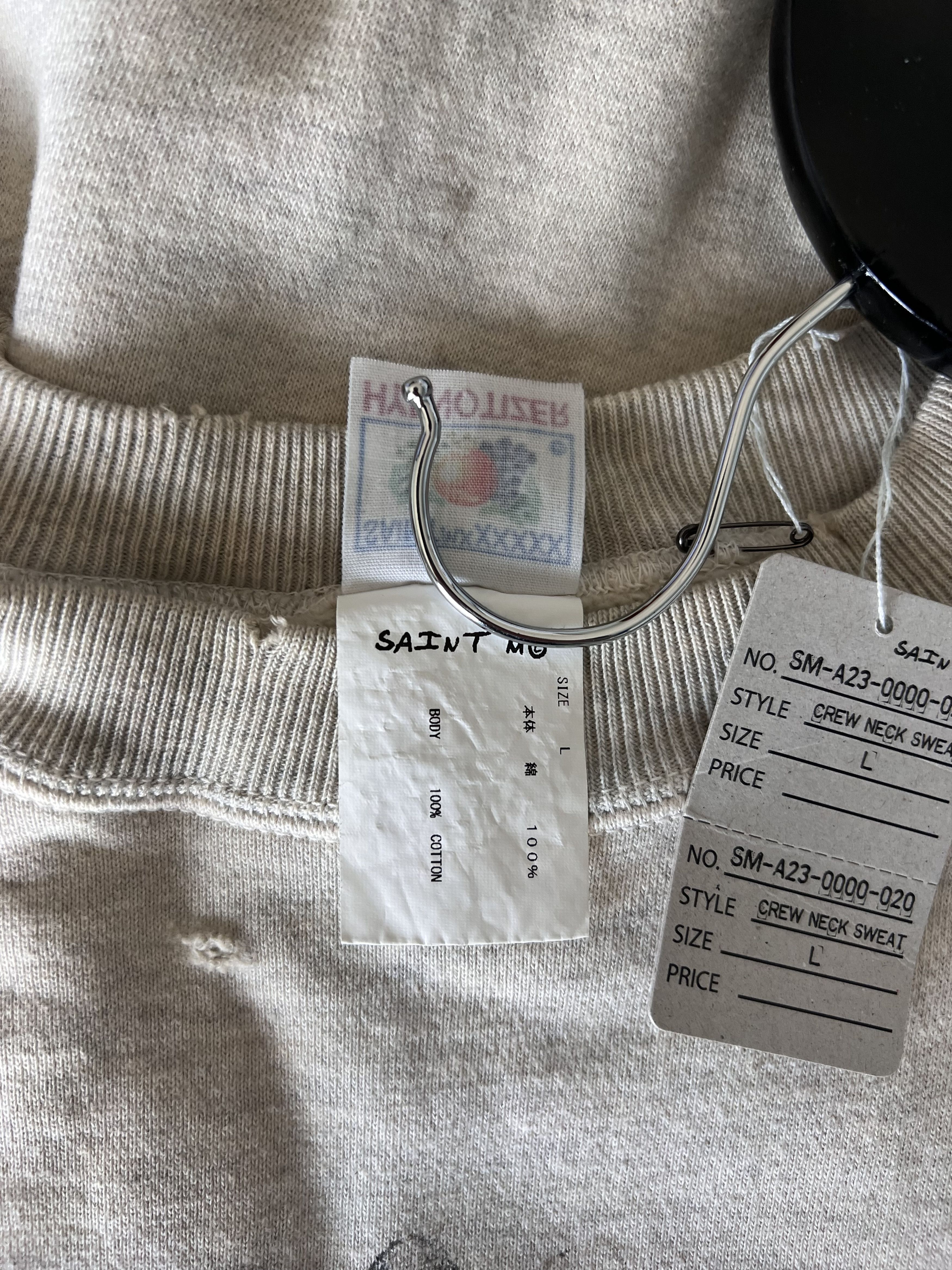 Saint Michael Saint Michael Daisy Crewneck Sweatshirt Size US L / EU 52-54 / 3 - 9 Thumbnail