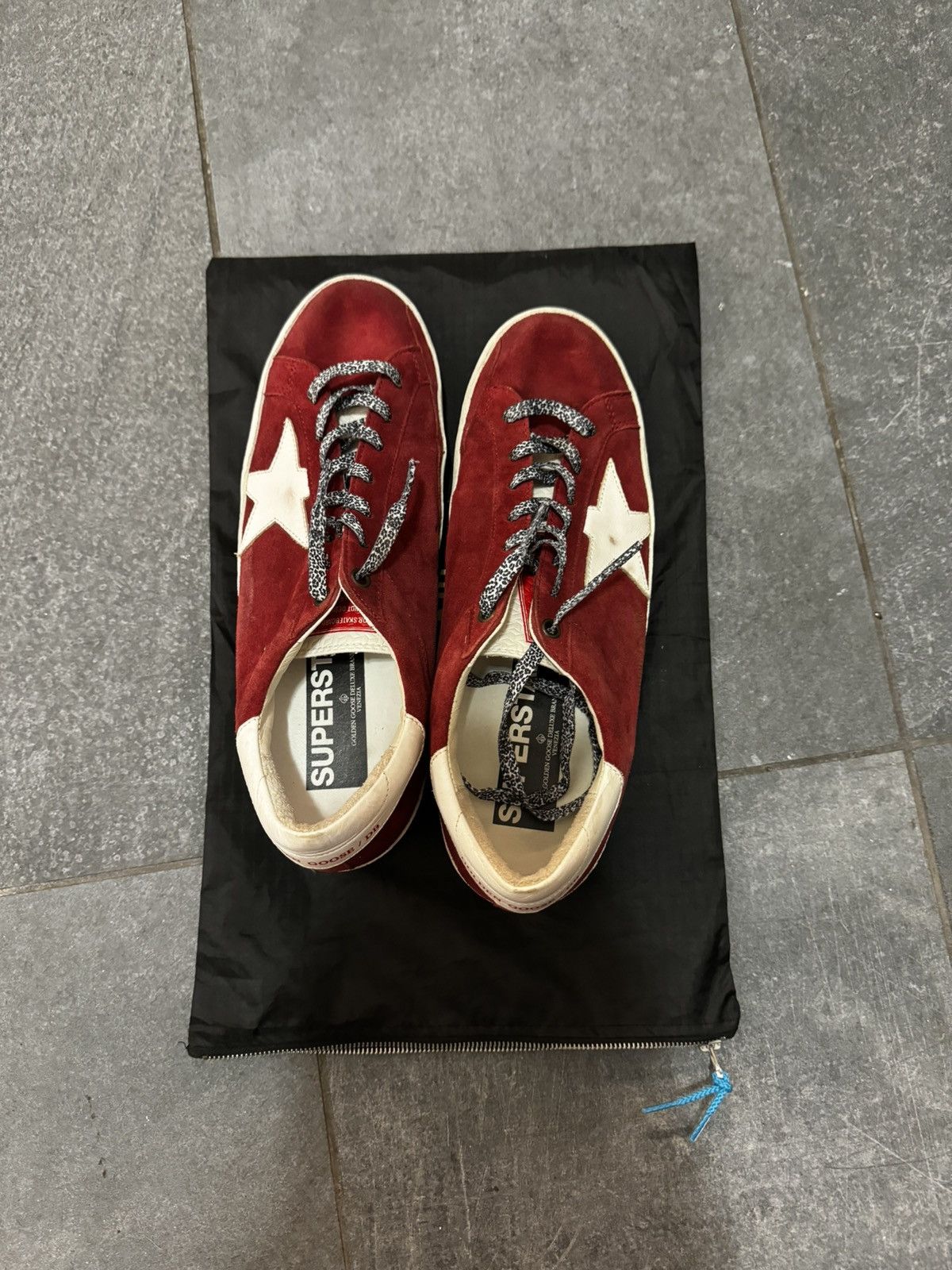 Golden Goose Red & White Golden Goode Sneakers Size US 10 / IT 40 - 1 Thumbnail