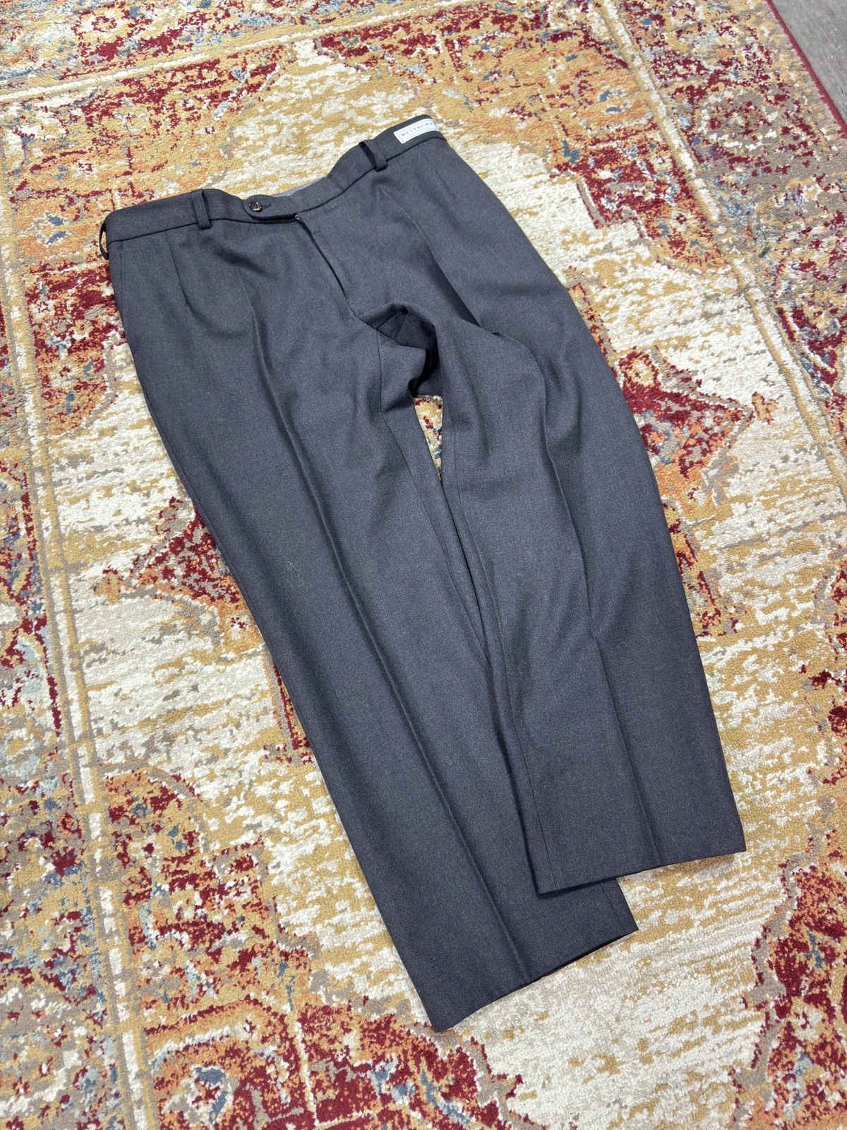 Other 1980s Wool Suit Pants Baggy Trousers Blend Balenciaga Rick Size US 36 / EU 52 - 1 Thumbnail