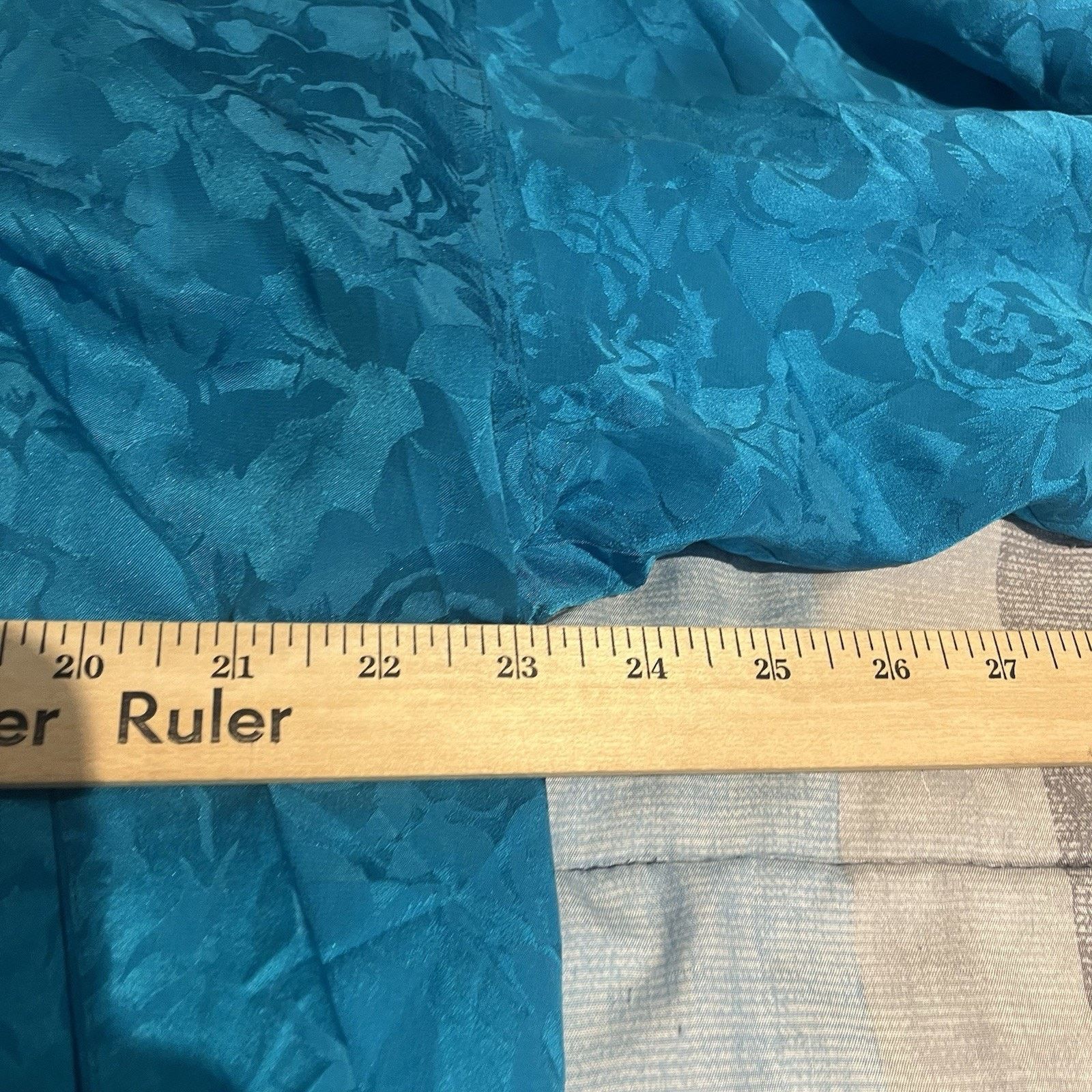 Other Mureli women's XL blue all over 100% silk zip windbreaker Size XL / US 12-14 / IT 48-50 - 5 Thumbnail