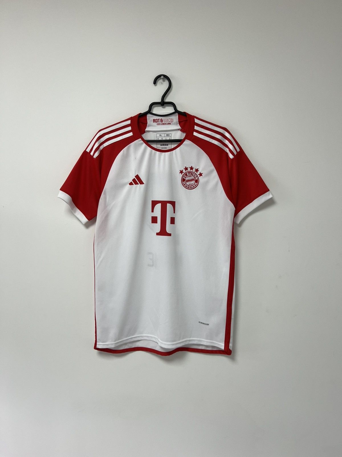 Vintage Bayern Munich Kane #9 Jersey Adidas Trikot Shirt Rare sz XL Size US XL / EU 56 / 4 - 12 Thumbnail