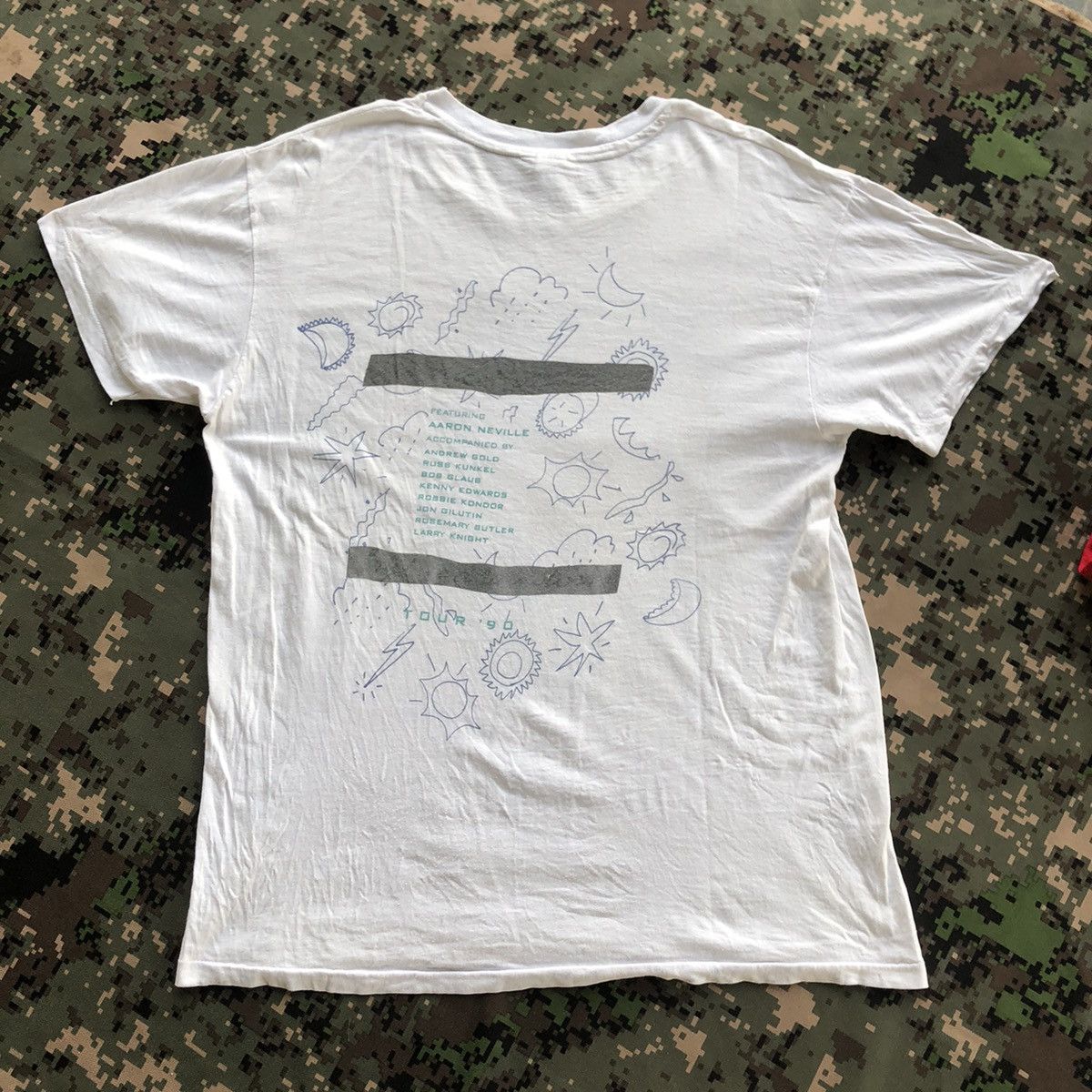 Band Tees × Vintage Vtg 90s Linda Ronstadt Cry Like A Rainstorm Tour 90 Tshirt Size US L / EU 52-54 / 3 - 3 Thumbnail
