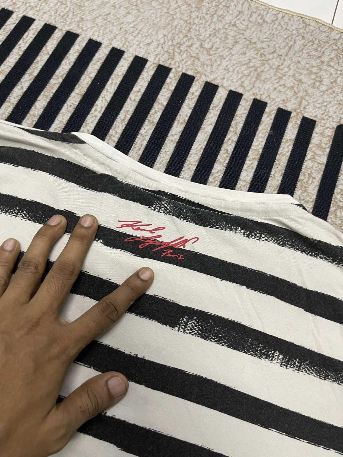Karl Lagerfeld 2000s KARL LAGERFELD PARIS “FROM PARIS LOVE,KARL XX” HEART Size M / US 6-8 / IT 42-44 - 15 Thumbnail