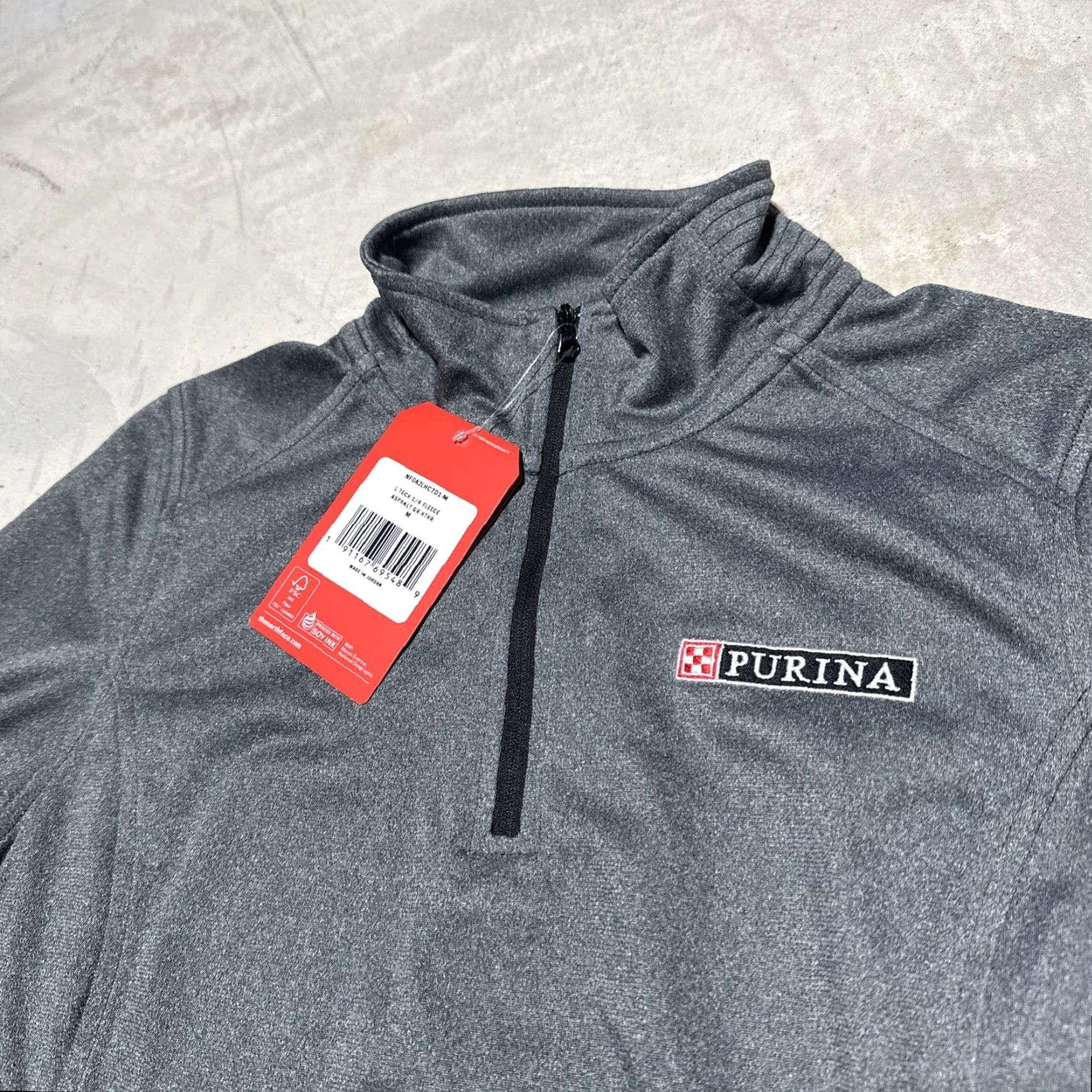 The North Face The North Face Tech Fleece 1/4 Zip Womens M Gray Pullover Long Sleeve NWT Purina Jacket Track Jacket Mens Women? Size M / US 6-8 / IT 42-44 - 2 Thumbnail