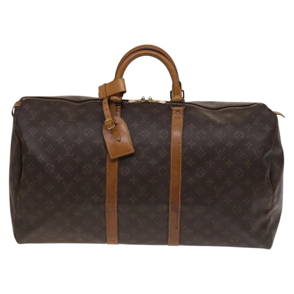 Louis Vuitton LOUIS VUITTON Monogram Keepall 55 Boston Bag M41424 Size ONE SIZE - 13 Thumbnail