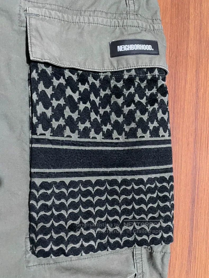 Neighborhood Neighborhood size M 20AW 20SS Big Pocket Patchwork Militar Size US 27 - 3 Thumbnail