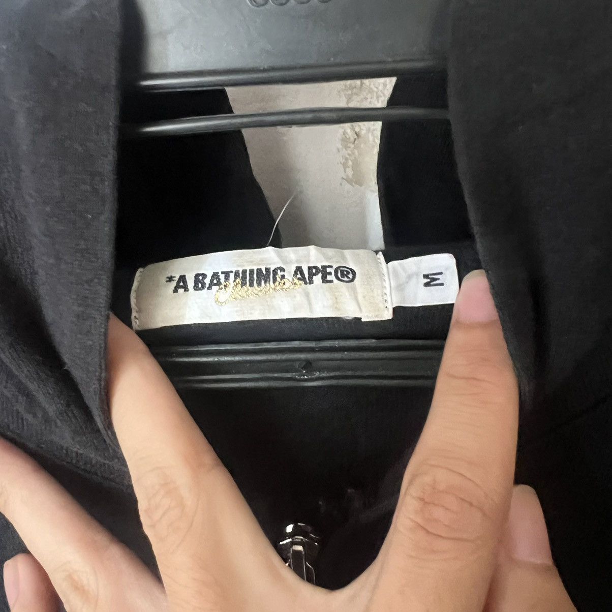 Bape “A BATHING APE” CLASSIC DOUBLE ZIP HOODIE Size US M / EU 48-50 / 2 - 3 Thumbnail