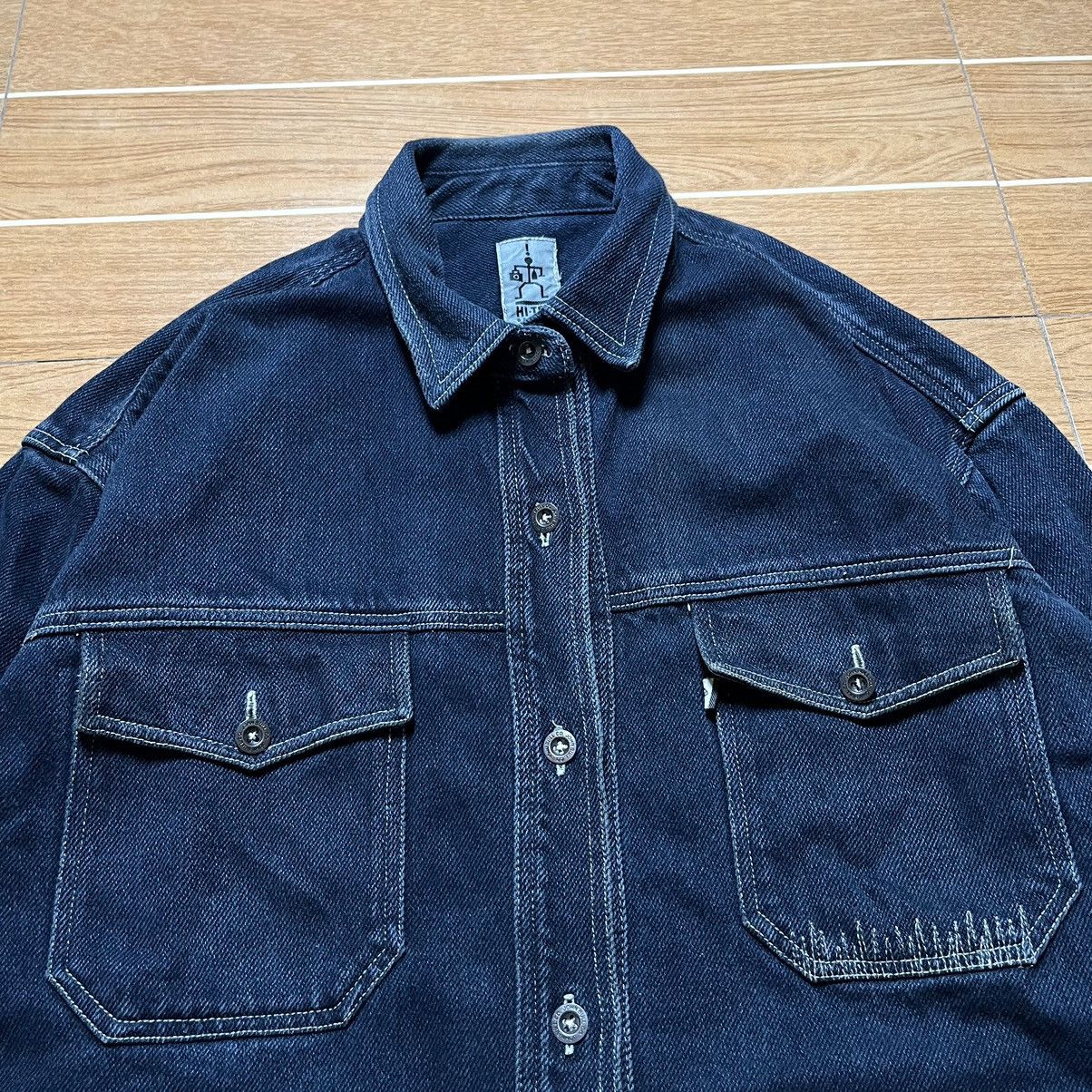 Japanese Brand Archive Hi-Tek Designs London by Alexander Denim Jacket Size US L / EU 52-54 / 3 - 2 Thumbnail