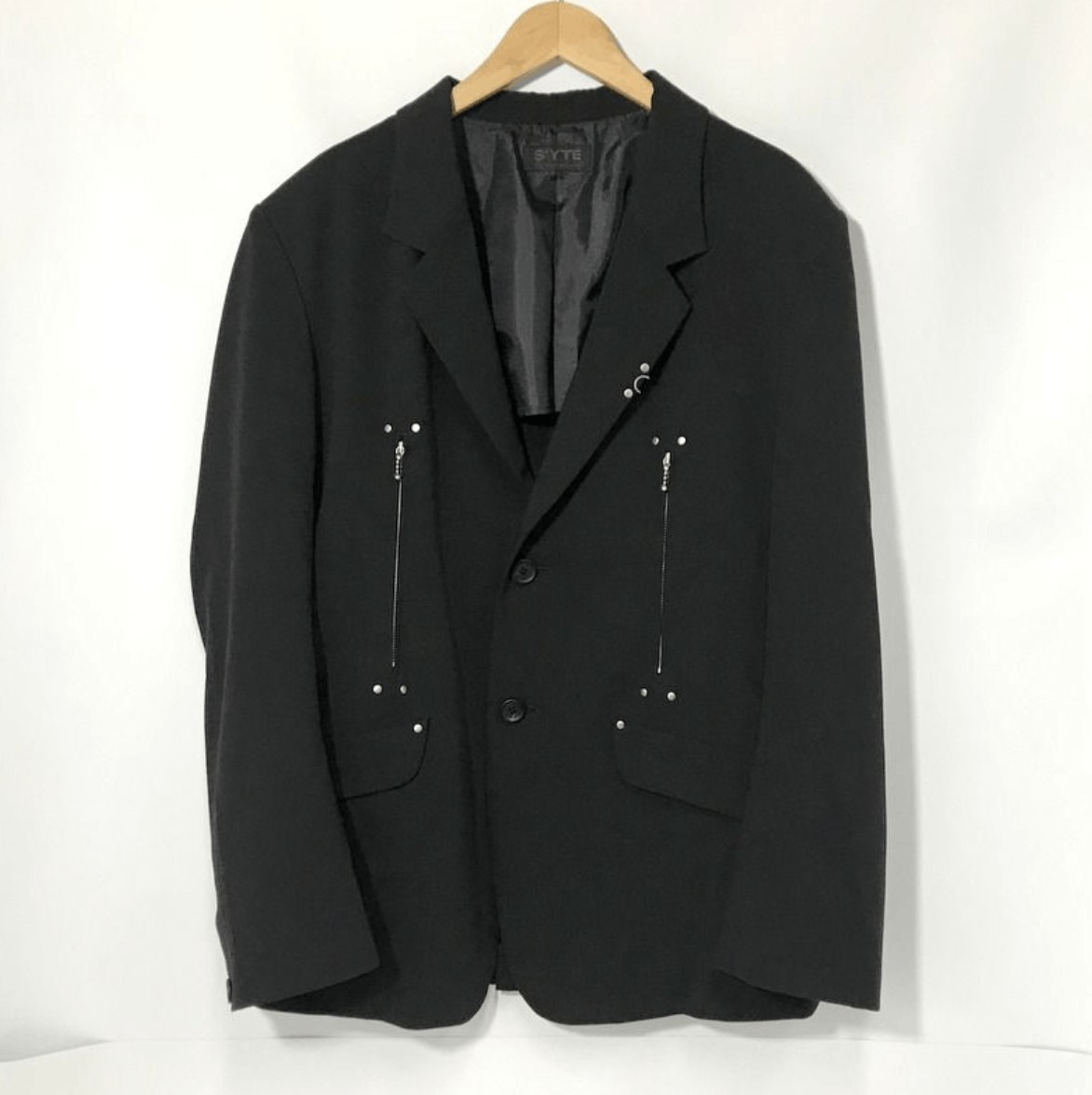Yohji Yamamoto Yohji Yamamoto S'yte - STUDS JACKET Size US M / EU 48-50 / 2 - 14 Thumbnail