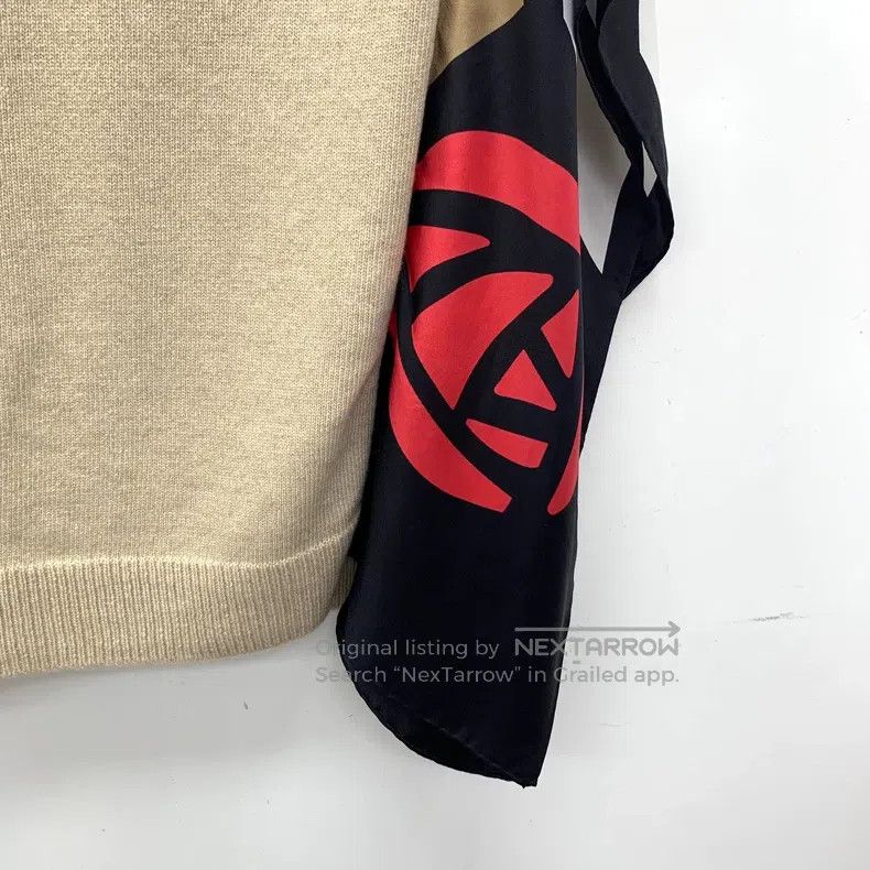 Loewe Loewe Multicolor Logo Embroidered Cashmere Crewneck Long S Size S / US 4 / IT 40 - 4 Thumbnail