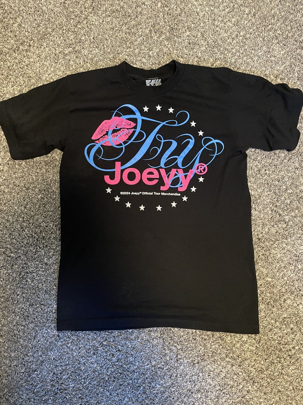 Other JOEYY “TRY TOUR” PINK & BLUE T SHIRT Size US M / EU 48-50 / 2 - 1 Thumbnail