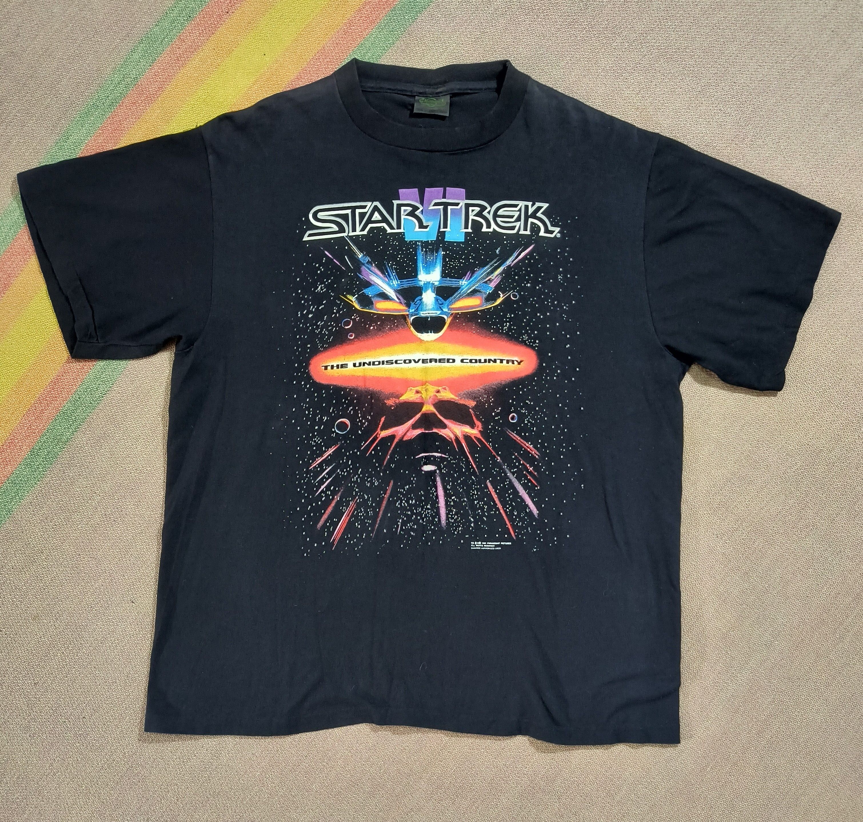 Changes Vintage Star Trek 6 the undiscovered country 1991 tee Size US XL / EU 56 / 4 - 2 Thumbnail