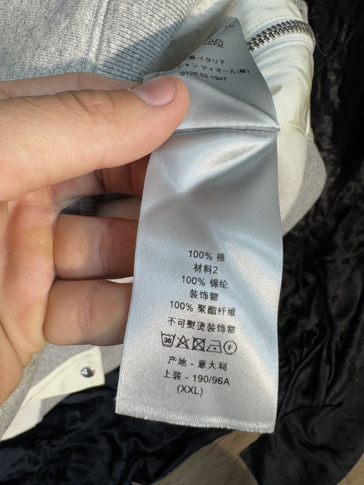 Dior Dior Homme Sweatshirt Gray 2XL Size US XXL / EU 58 / 5 - 9 Thumbnail