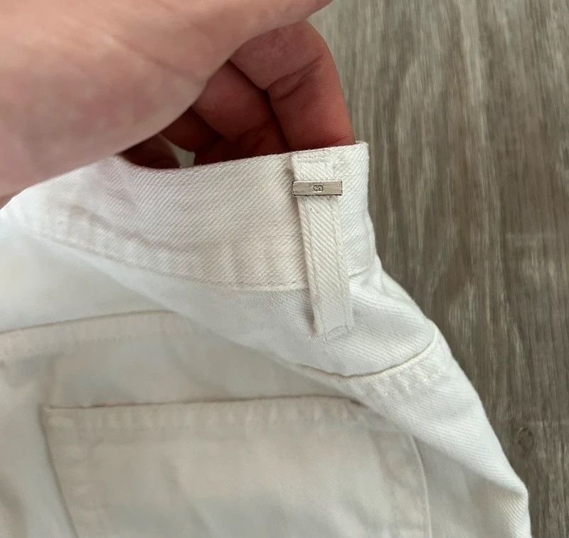 Dior White Dior Jeans Size US 31 - 3 Thumbnail