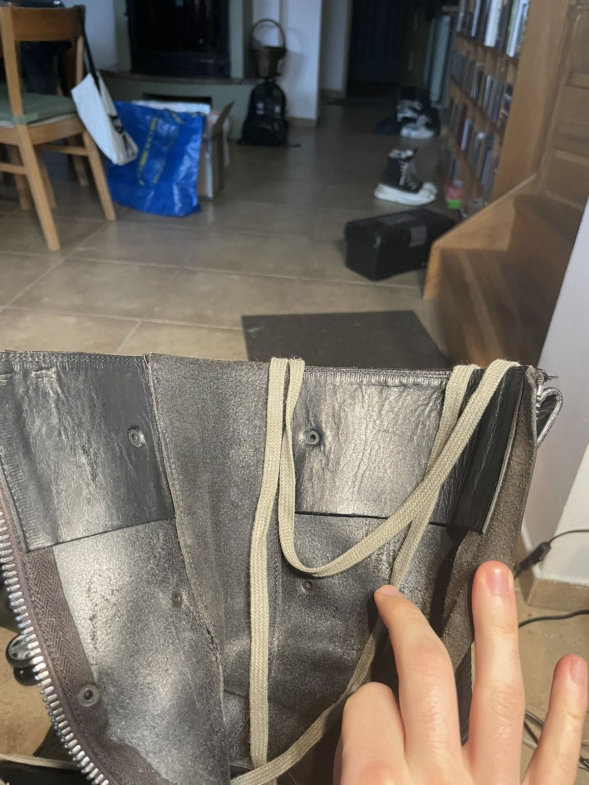 Rick Owens Rick Owens Glitter FW17 Crepe Pentagram Boots first issue Size US 9 / EU 42 - 11 Thumbnail