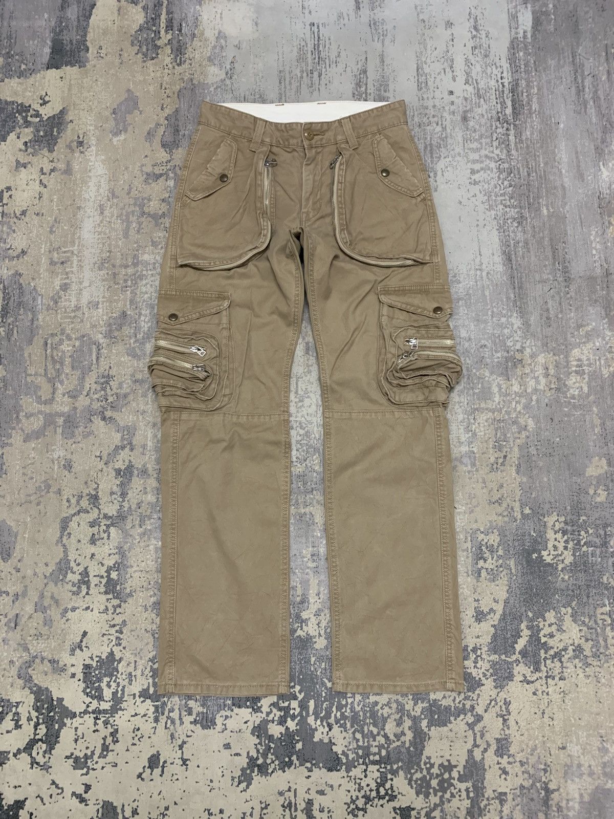 If Six Was Nine Archive Lee Union Made Multipocket 3D Gimmick Cargo Pants Size US 30 / EU 46 - 1 Thumbnail