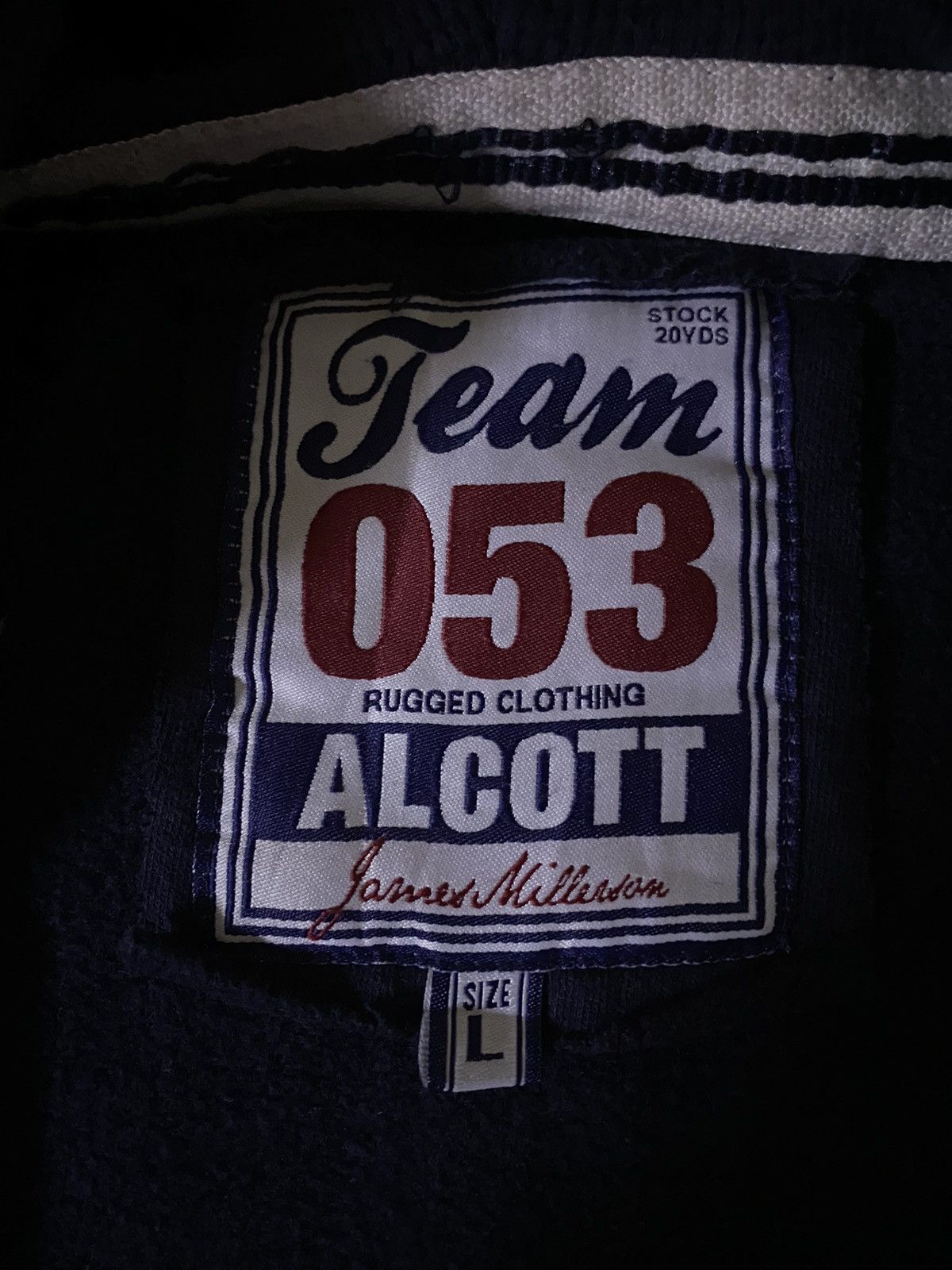 Japanese Brand × Vintage Japanese Brand ALCOTT Sleeve Les Hoodie Size US L / EU 52-54 / 3 - 7 Thumbnail
