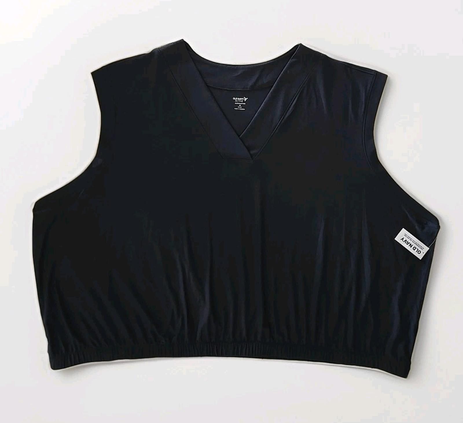 Old Navy NWT OLD NAVY ACTIVE Sz 4X V-Neck Sleeveless Top CLOUDMOTION Size 4XL / US 24-26 - 5 Thumbnail