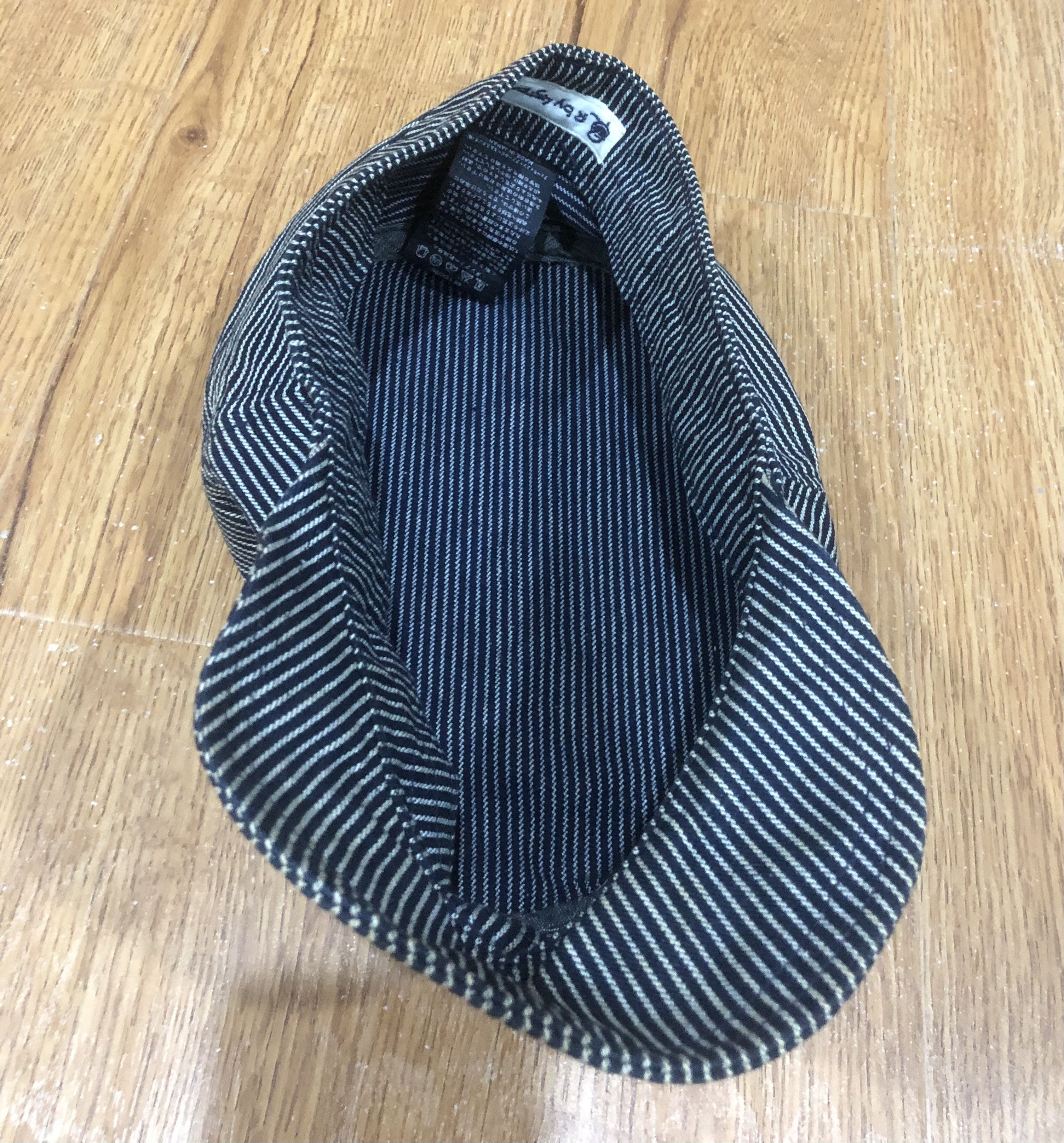 45rpm 45rpm Hickory Stripe Hat Mechanic Cap Size ONE SIZE - 7 Thumbnail