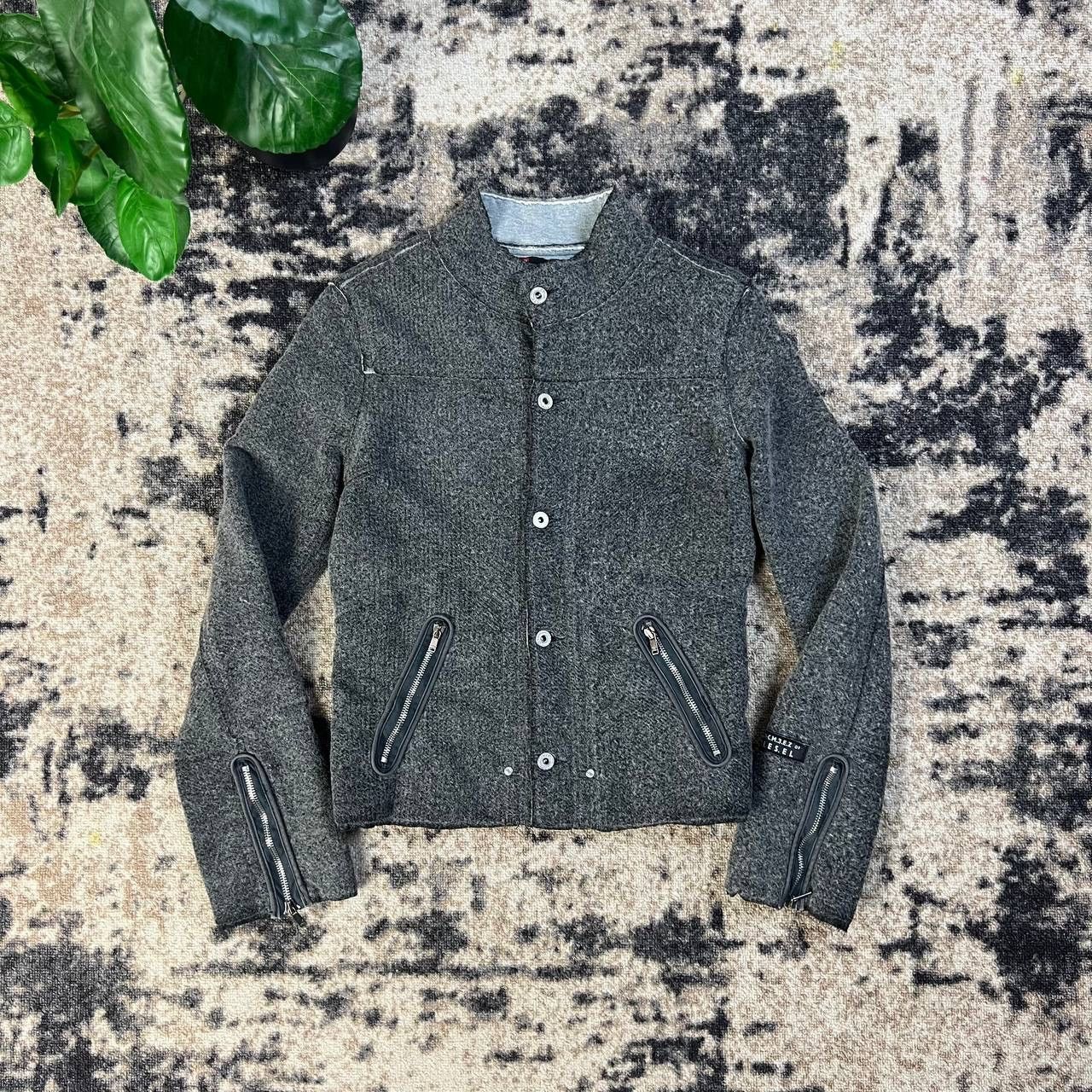 Diesel Diesel Archive Luxury Wool Jacket Streetwear Style Size L / US 10 / IT 46 - 1 Thumbnail