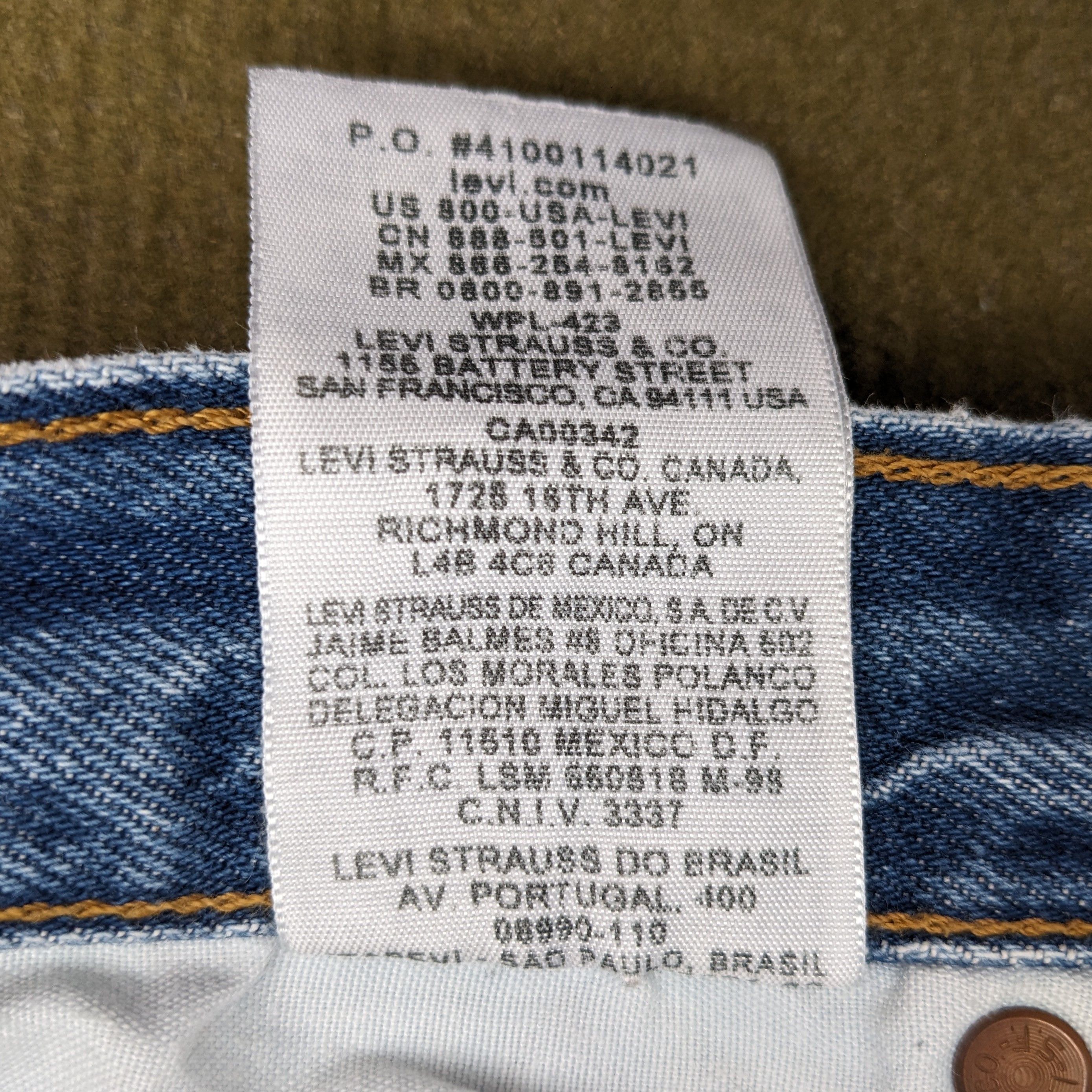 Levi's Vintage Levi's Strauss. Co American Brand Jeans Size US 28 / EU 44 - 14 Thumbnail