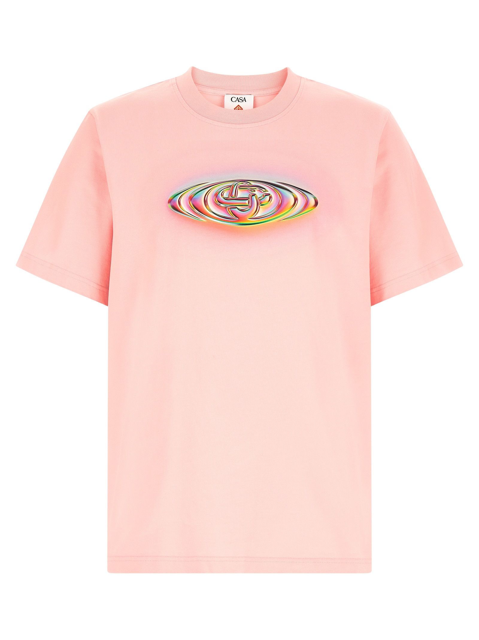 Casablanca Martin Naumann 'Glass Logo' T-Shirt Size US S / EU 44-46 / 1 - 1 Thumbnail