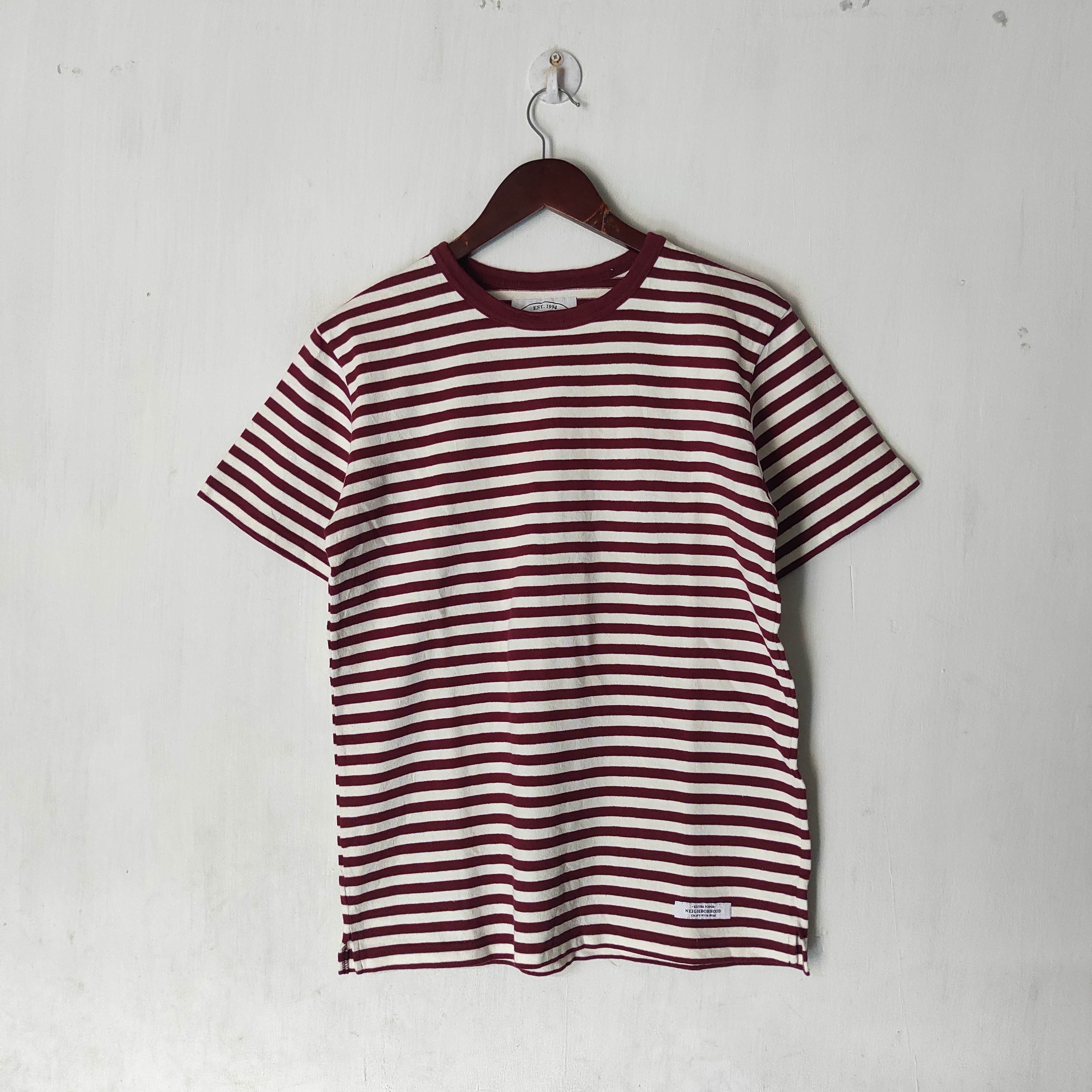 Neighborhood NEIGHBORHOOD NIRVANA STRIPE TEES Size US M / EU 48-50 / 2 - 2 Thumbnail