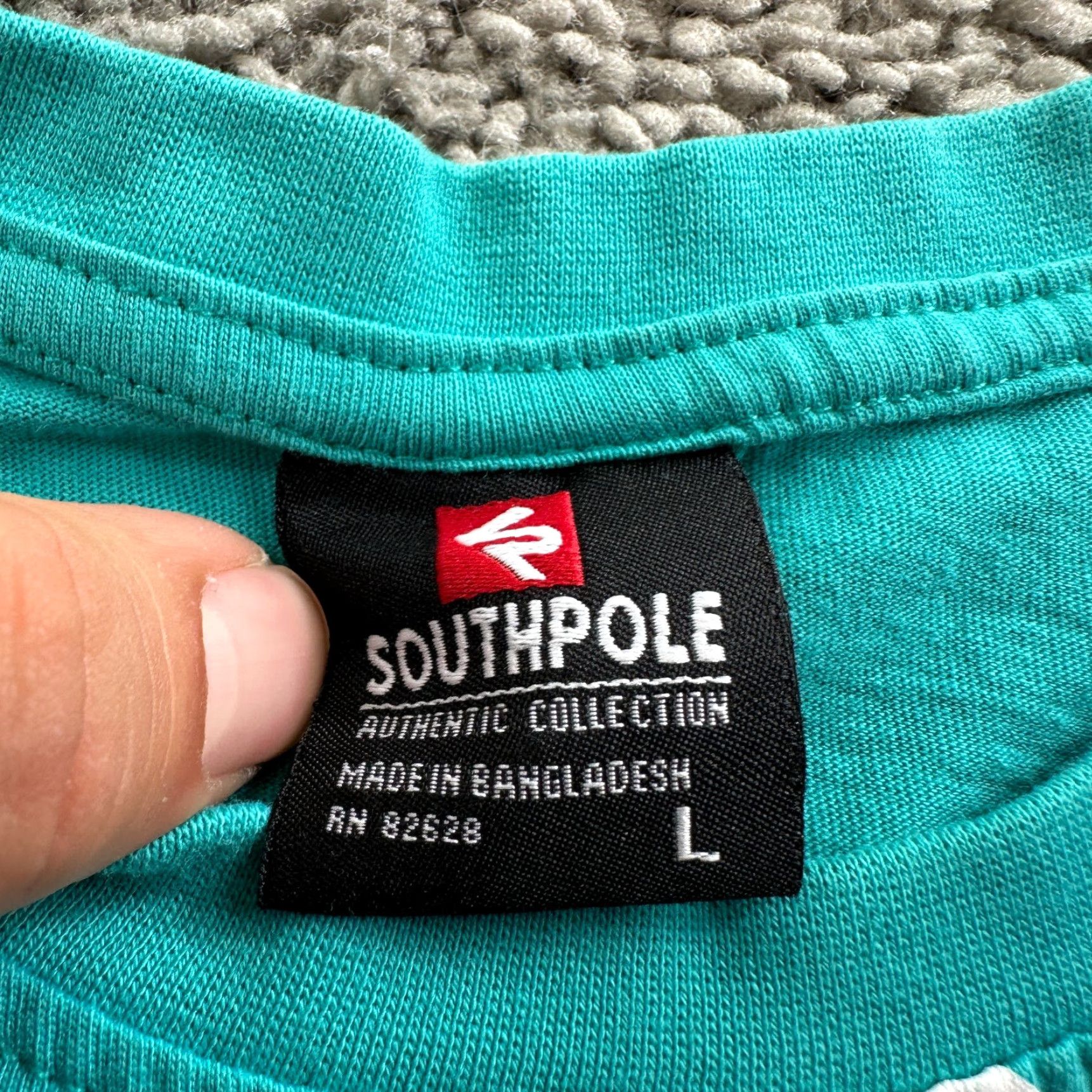 Southpole Nasa x Southpole Shirt Mens Large Blue Green AOP Explorer Short Sleeve Casual Size US L / EU 52-54 / 3 - 4 Thumbnail