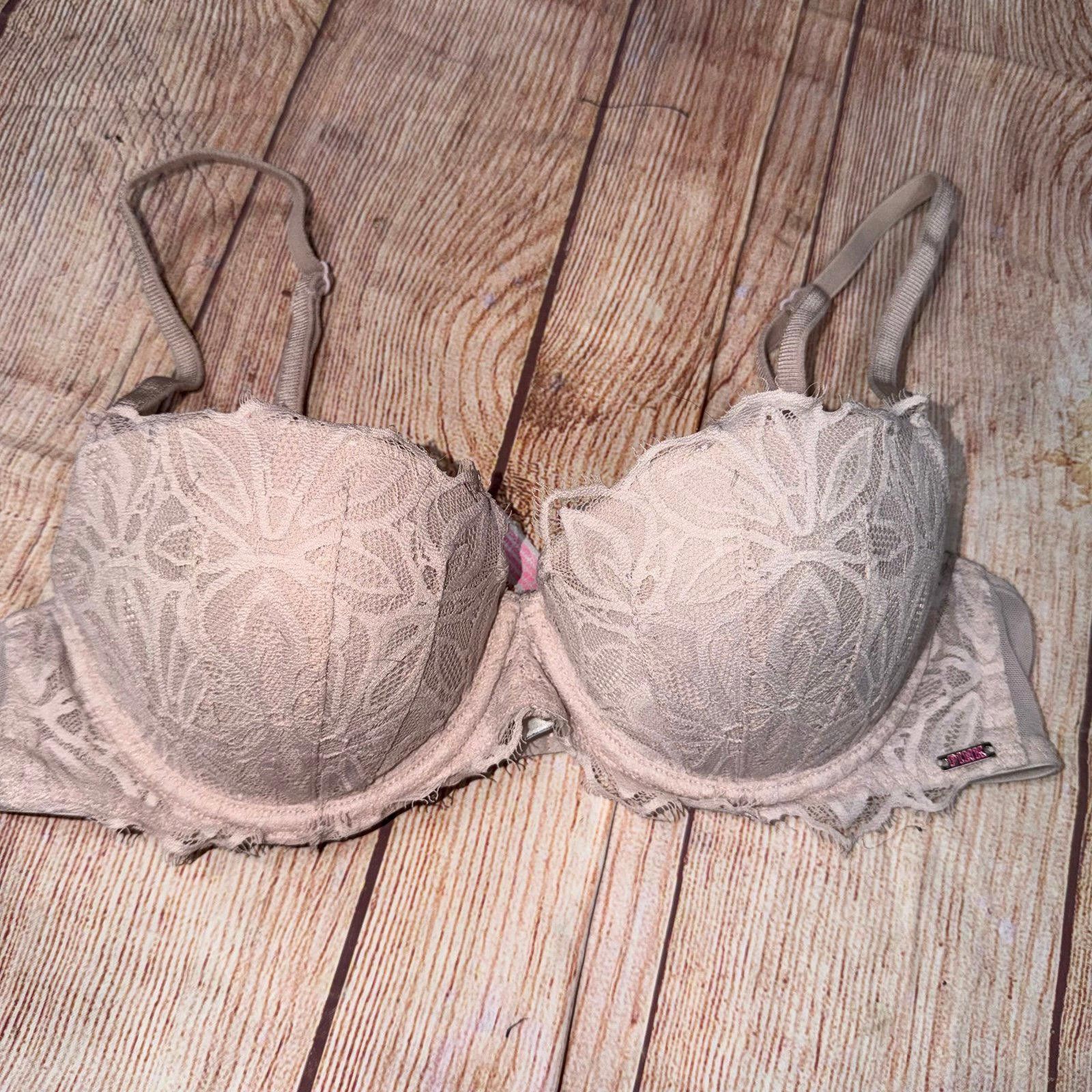 Pink Victoria's Secret PINK Date Push-Up Bra 34B Size ONE SIZE - 1 Thumbnail