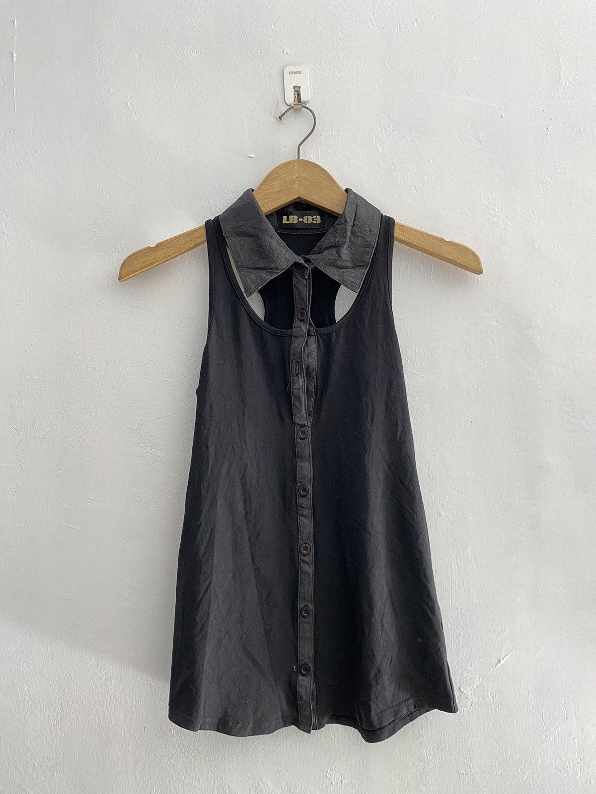 If Six Was Nine × Le Grande Bleu (L.G.B.) × Yasuyuki Ishii Japanese Lb-03 waxed tanktop Size US M / EU 48-50 / 2 - 1 Thumbnail
