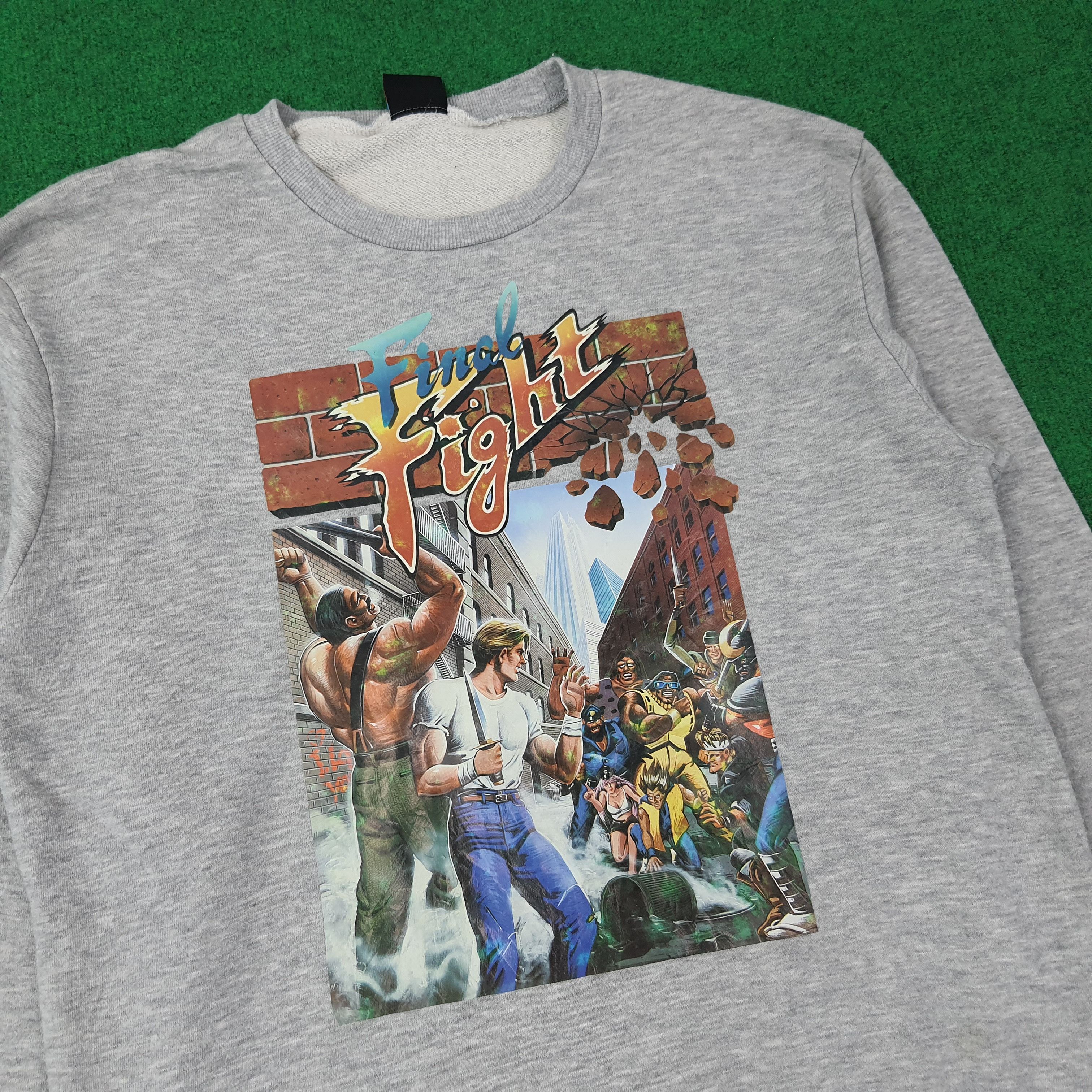 Japanese Brand Vintage Capcom Final Fight Game Sweatshirt C268N28 Size US M / EU 48-50 / 2 - 2 Thumbnail