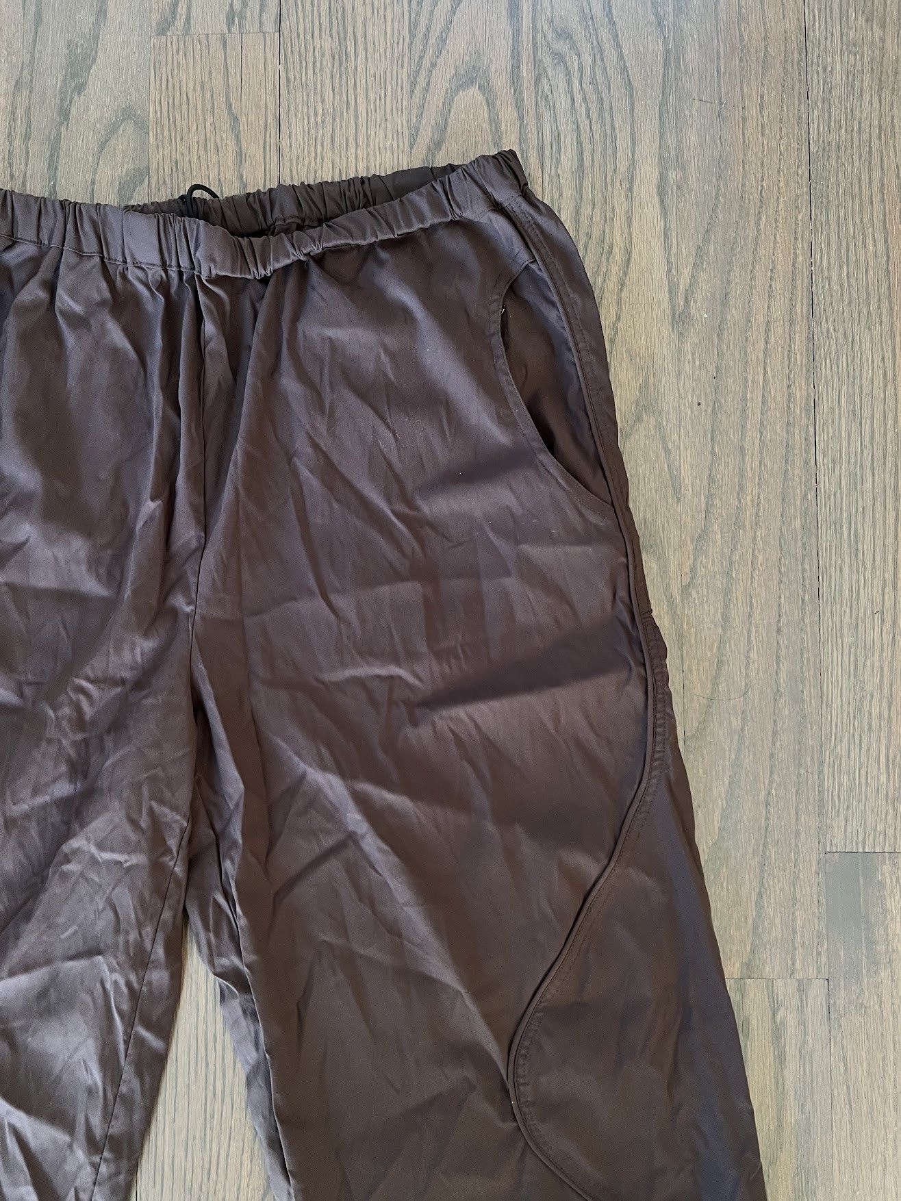 AFFXWRKS AFFXWRKS Affix Works Brown Elastic Pants Size US 34 / EU 50 - 2 Thumbnail