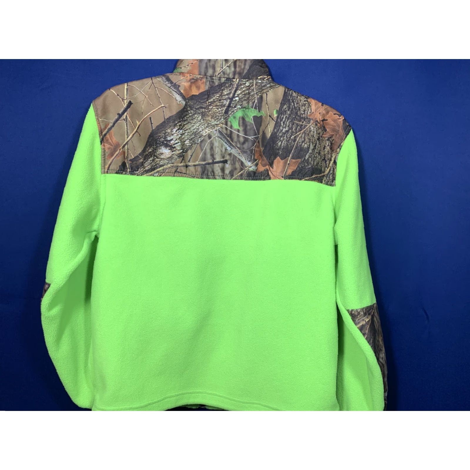 Vintage TRAIL CREST 100% Polyester Full Zip Women's Jacket sz Medium camouflage & Green Size M / US 6-8 / IT 42-44 - 4 Thumbnail