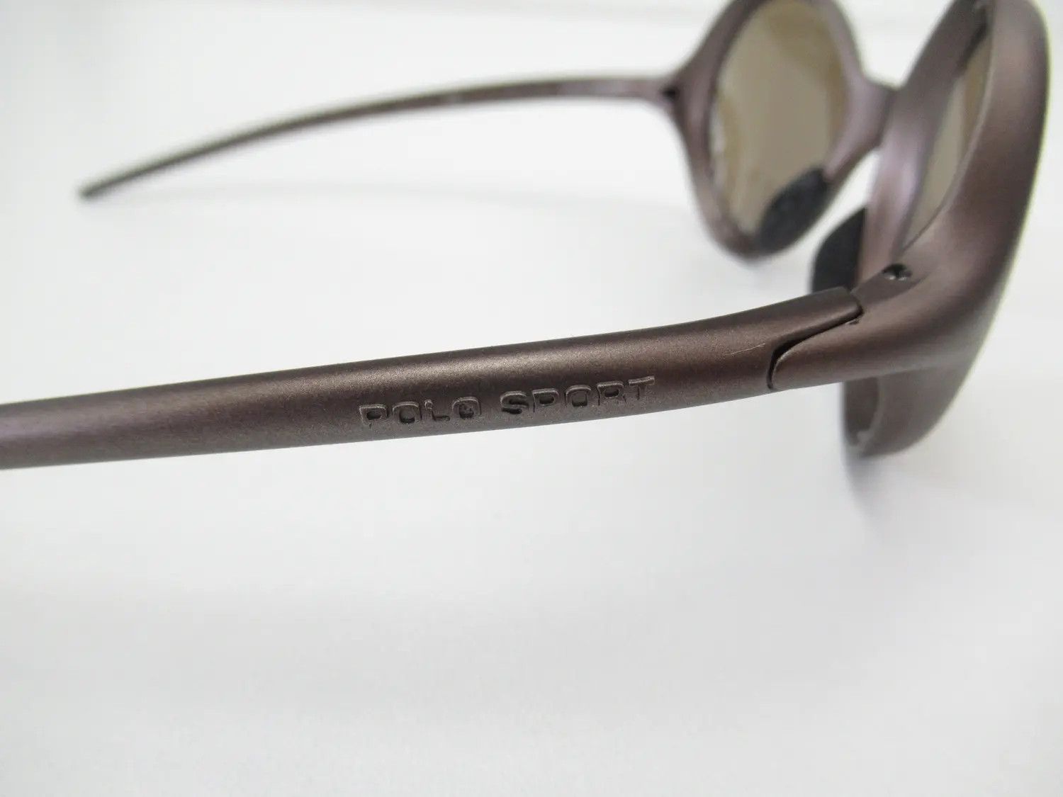 Ralph Lauren Ralph Lauren RLX Polo Sport '90s Brown Carbonite Sunglasses Size ONE SIZE - 9 Thumbnail