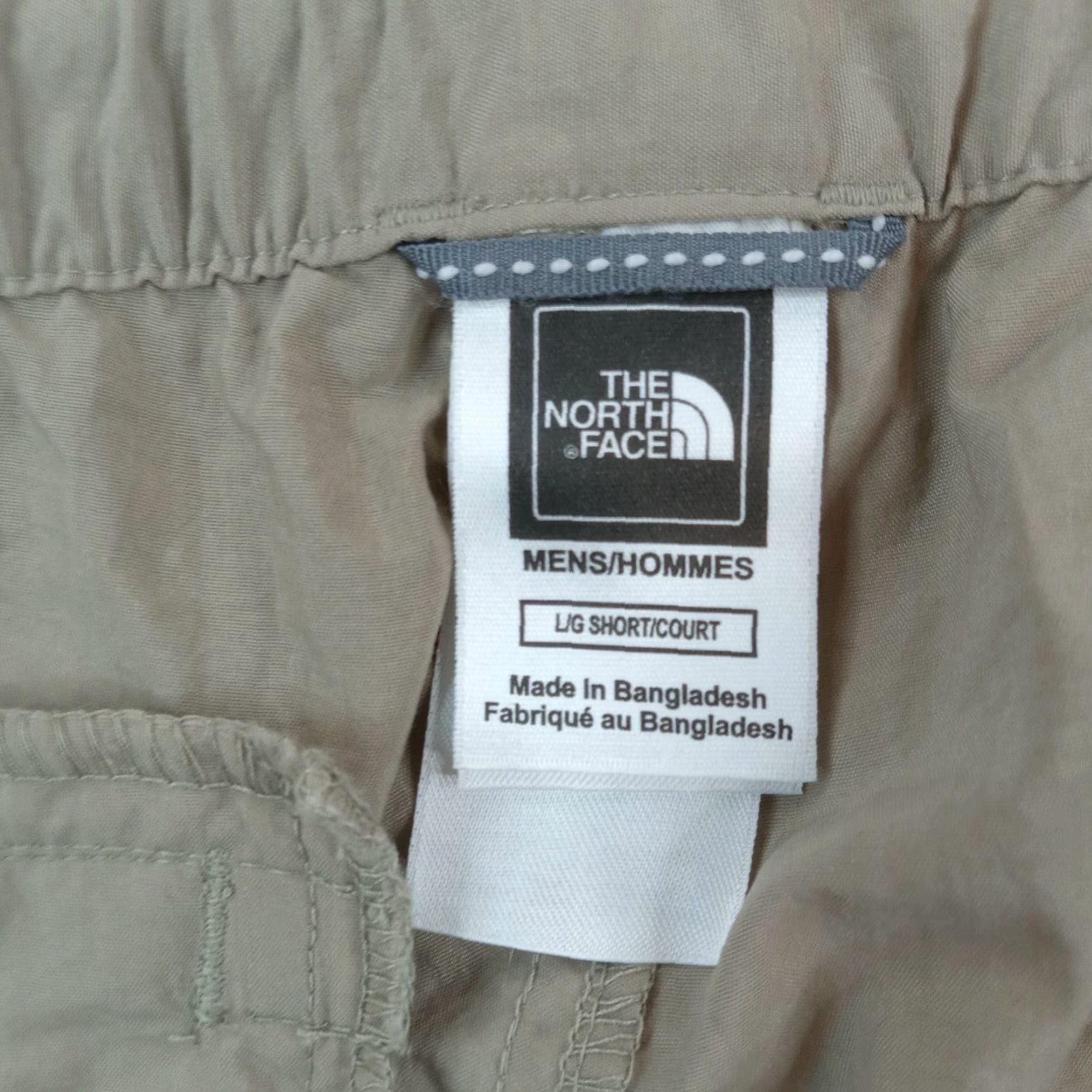 The North Face The North Face Pants Mens Large Short Beige Cargo Pockets Hiking Outdoors Casual Size US 33 - 7 Thumbnail