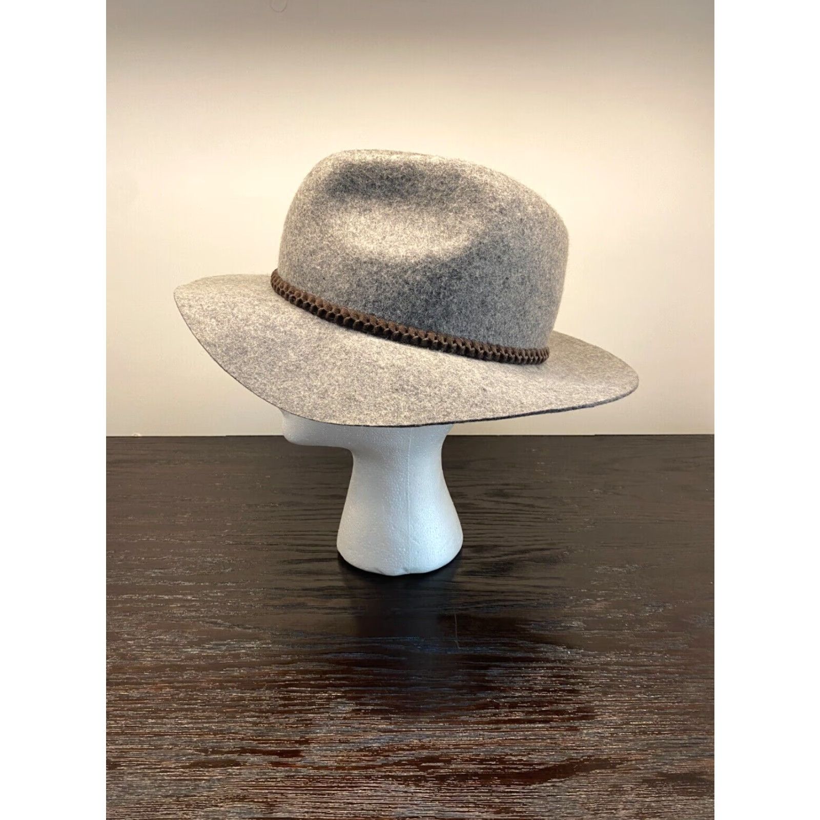 Billabong Billabong Hat Women One Size Gray Wool Felt Fedora Outdoor Travel Western Classic City Hunting Nature Outdoor Size ONE SIZE - 6 Thumbnail
