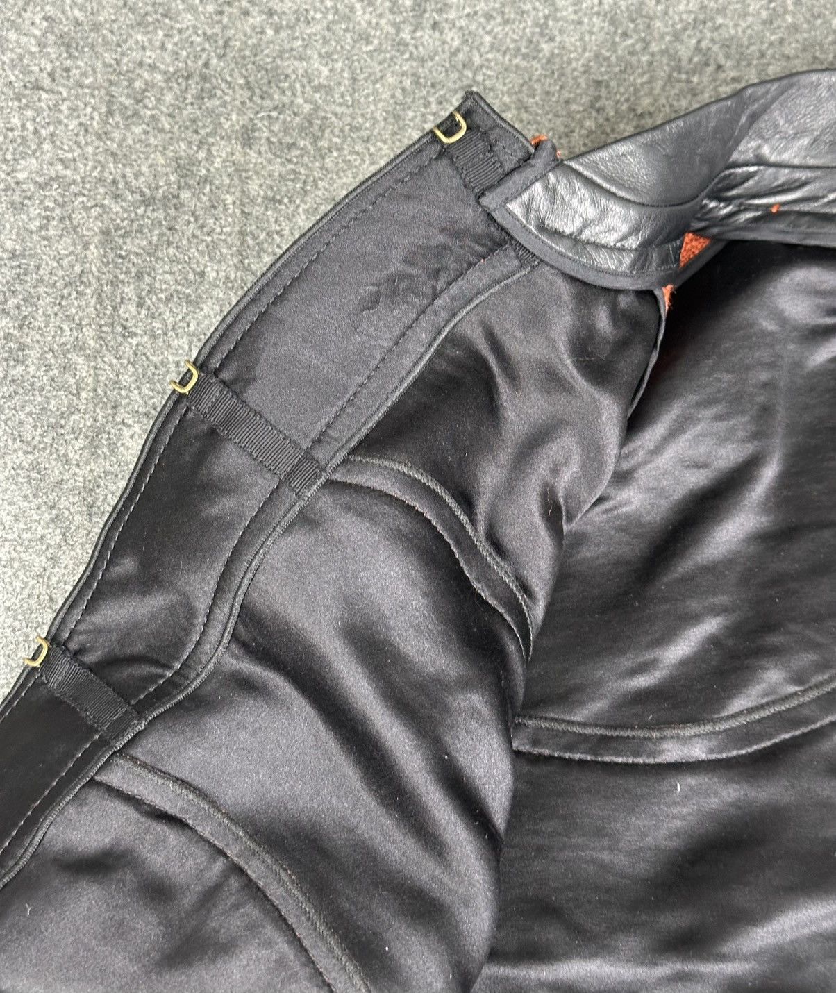 Proenza Schouler Proenza Schouler - Leather Trimmed Tweed Canvas Jacket Size XS / US 0-2 / IT 36-38 - 13 Thumbnail