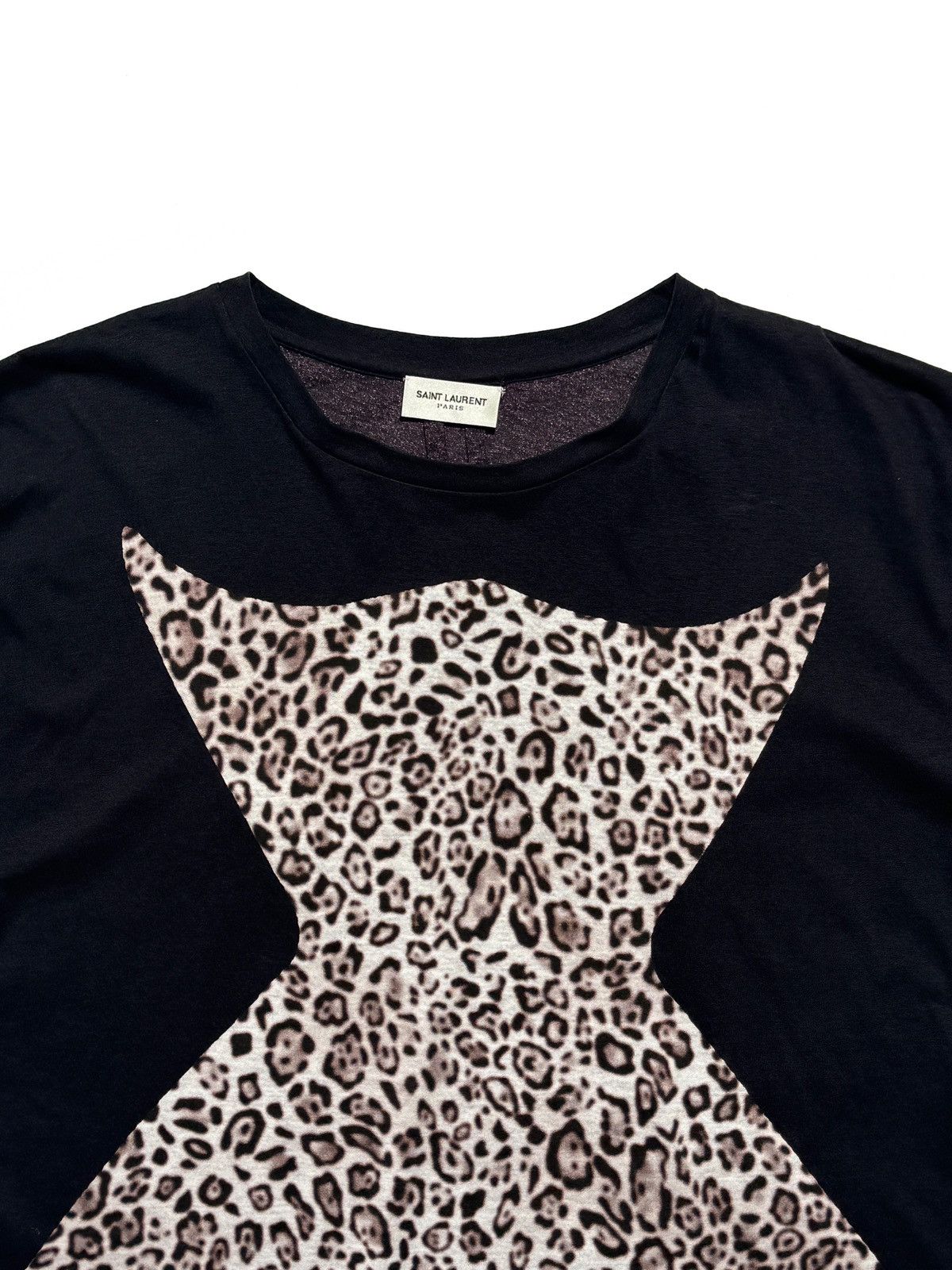 Saint Laurent Paris FW16 Saint Laurent Paris Animal Silhouette Leopard Tee Size US L / EU 52-54 / 3 - 2 Thumbnail