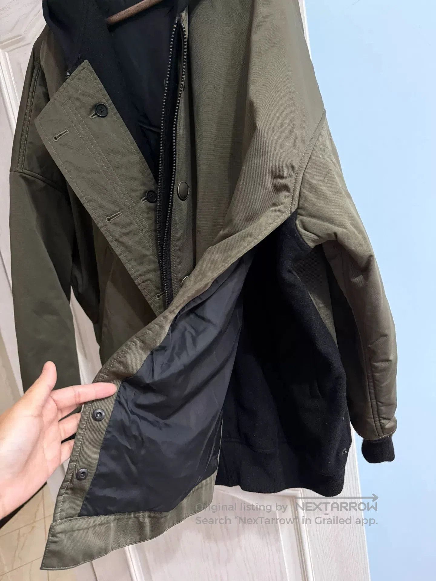 Yohji Yamamoto Yohji Yamamoto Cotton Outerwear Jacket. Size US M / EU 48-50 / 2 - 2 Thumbnail