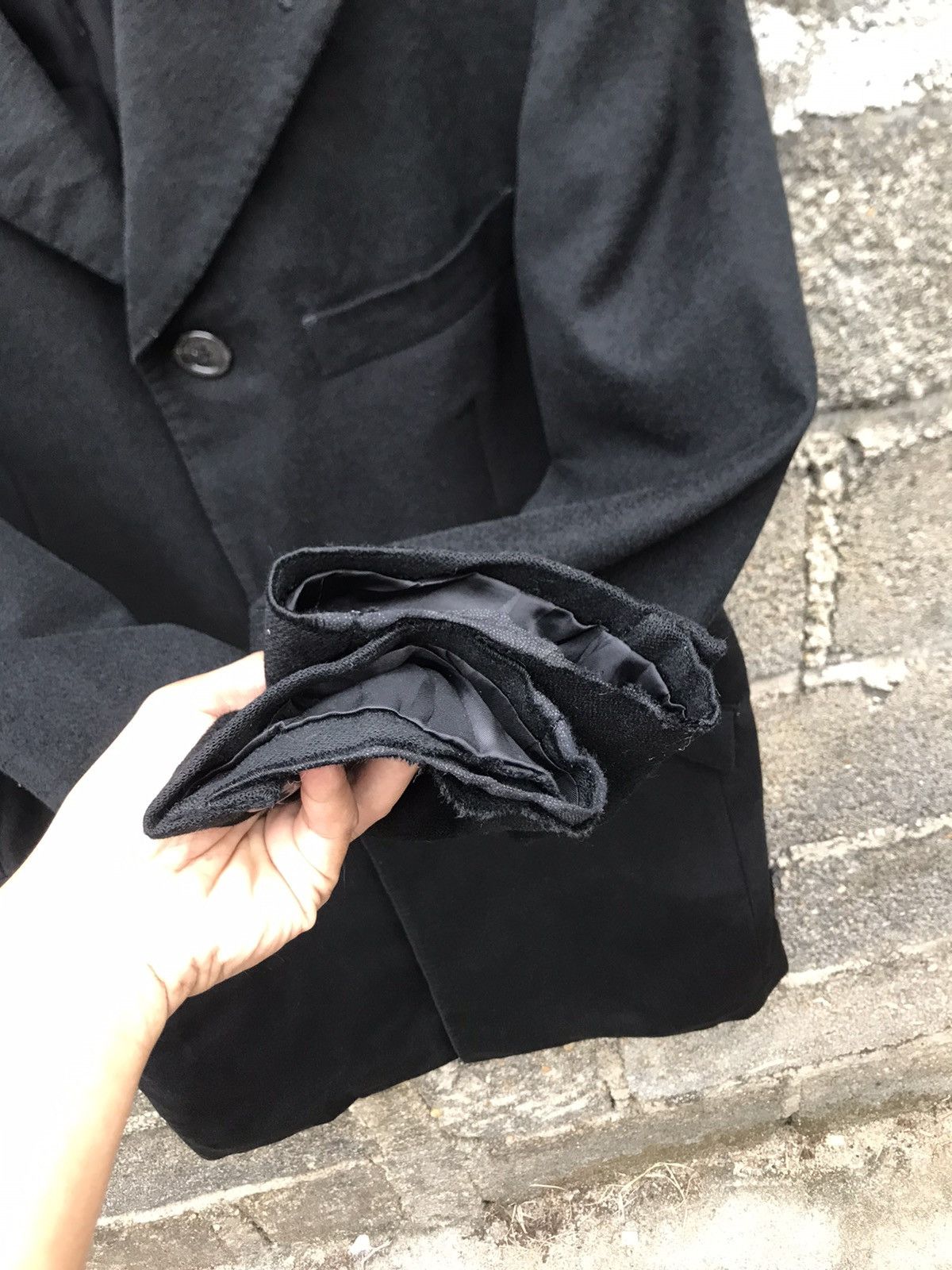 Japanese Brand ⚡️Vintage Effort Cashmere & Wool Long Coat Size US M / EU 48-50 / 2 - 7 Thumbnail