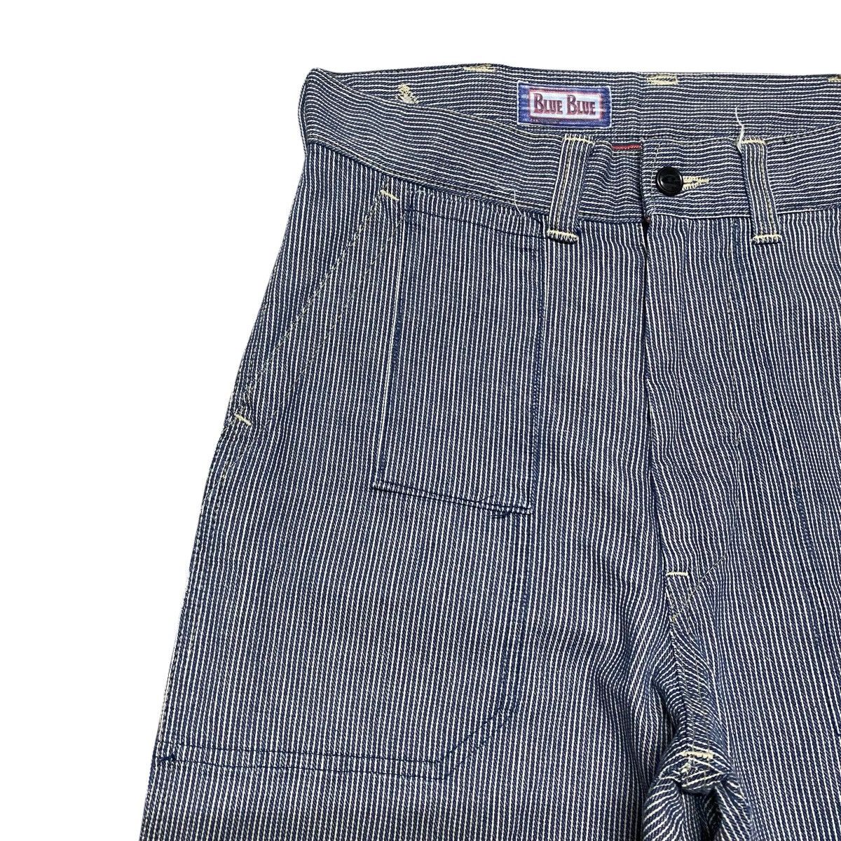 Blue Blue Japan BLUE BLUE Hickory Pinstripe Fatigue Pants Size US 28 / EU 44 - 4 Thumbnail