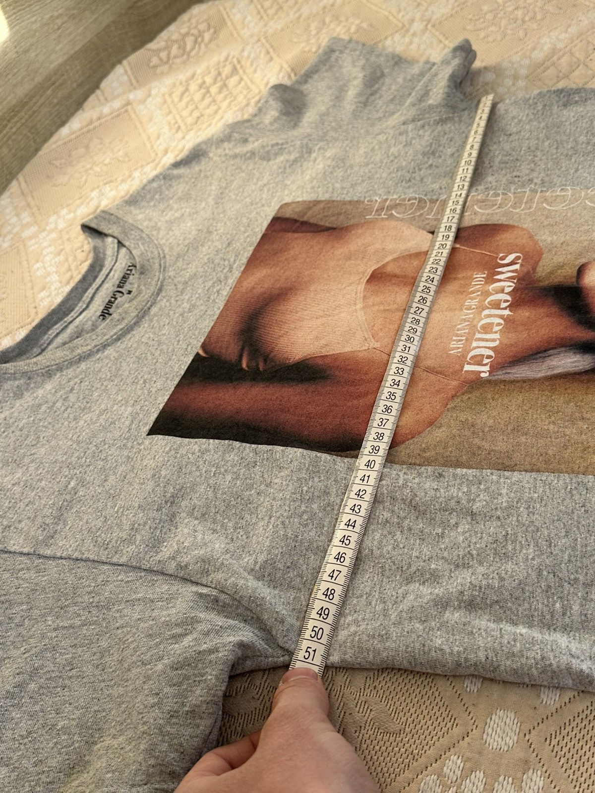 Rap Tees 🔥 Ariana Grande Sweetener 2018 Album Music Tour T Shirt Size US M / EU 48-50 / 2 - 10 Thumbnail