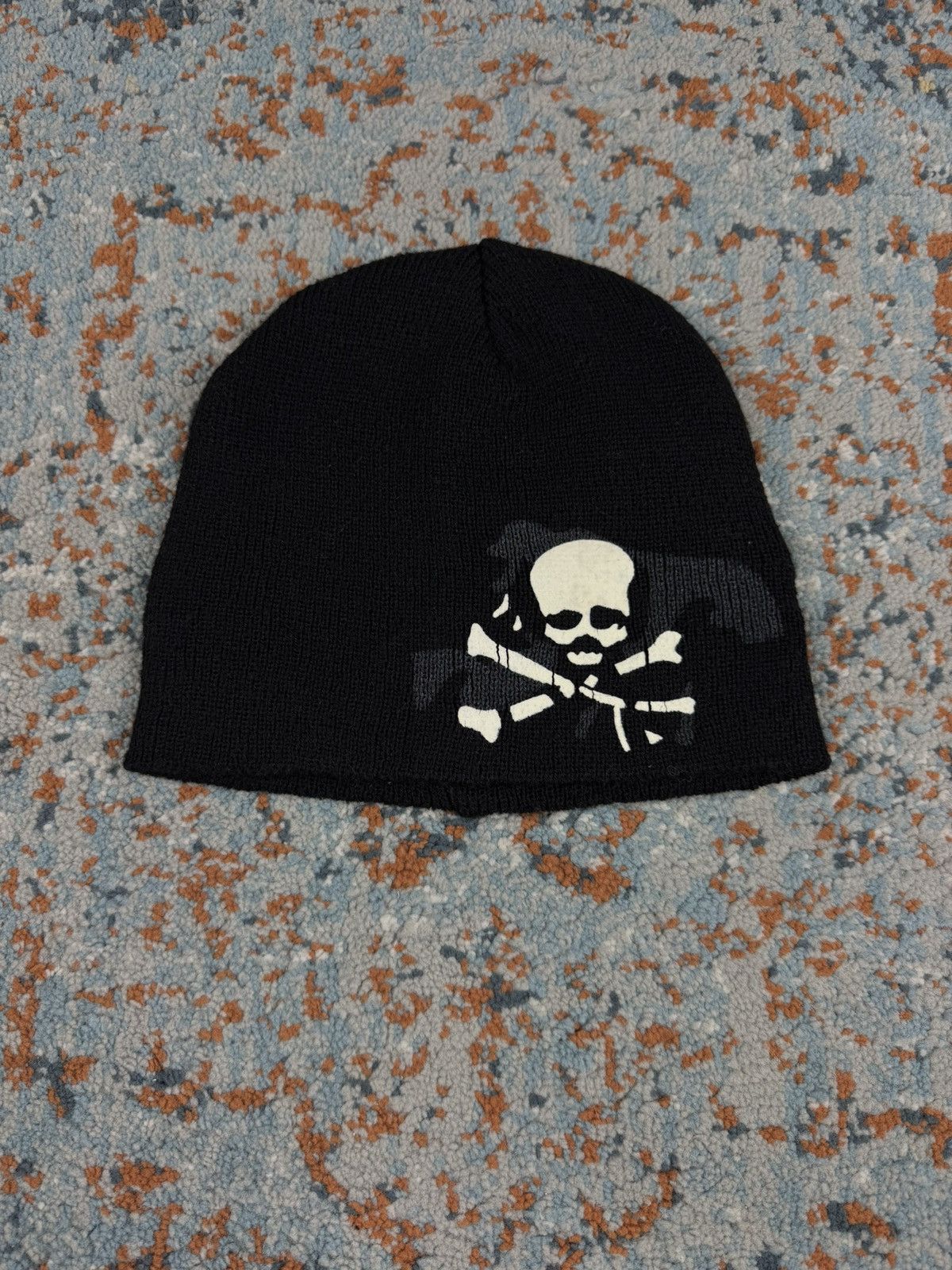Japanese Brand Vintage Y2K Skull bones print beanie jesse pinkman opium Size ONE SIZE - 3 Thumbnail