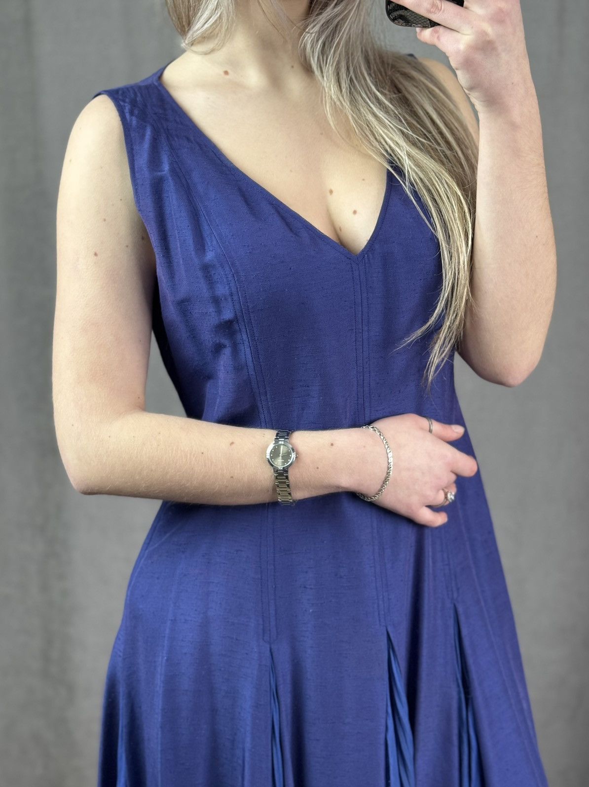 Christian Dior Monsieur OMG😻 Vintage Dress 80s Christian Dior COODONNES Viscose Size M / US 6-8 / IT 42-44 - 3 Thumbnail
