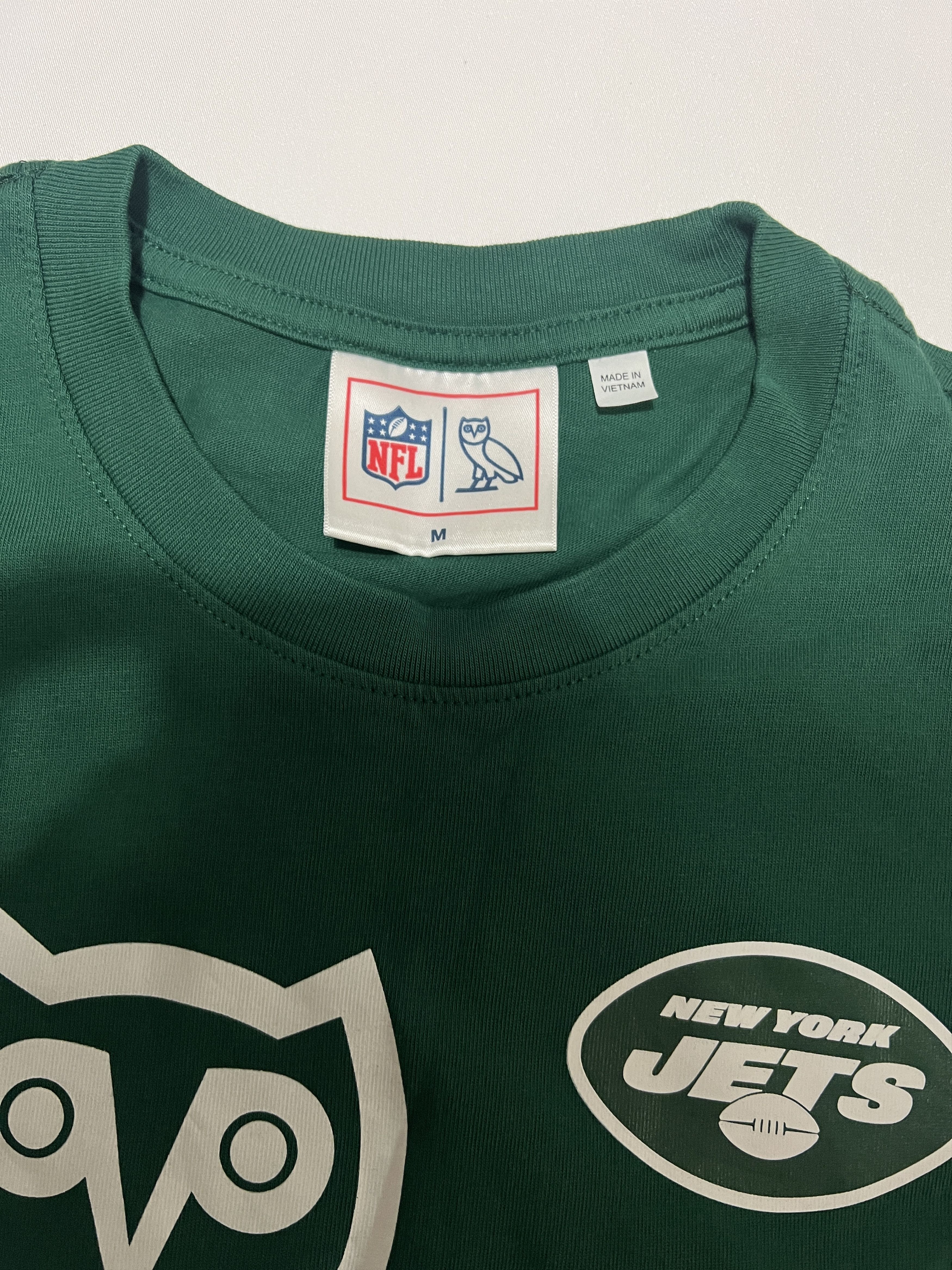 Drake OVO x NFL NEW YORK JETS OG OWL T-SHIRT TEE Size US M / EU 48-50 / 2 - 2 Thumbnail