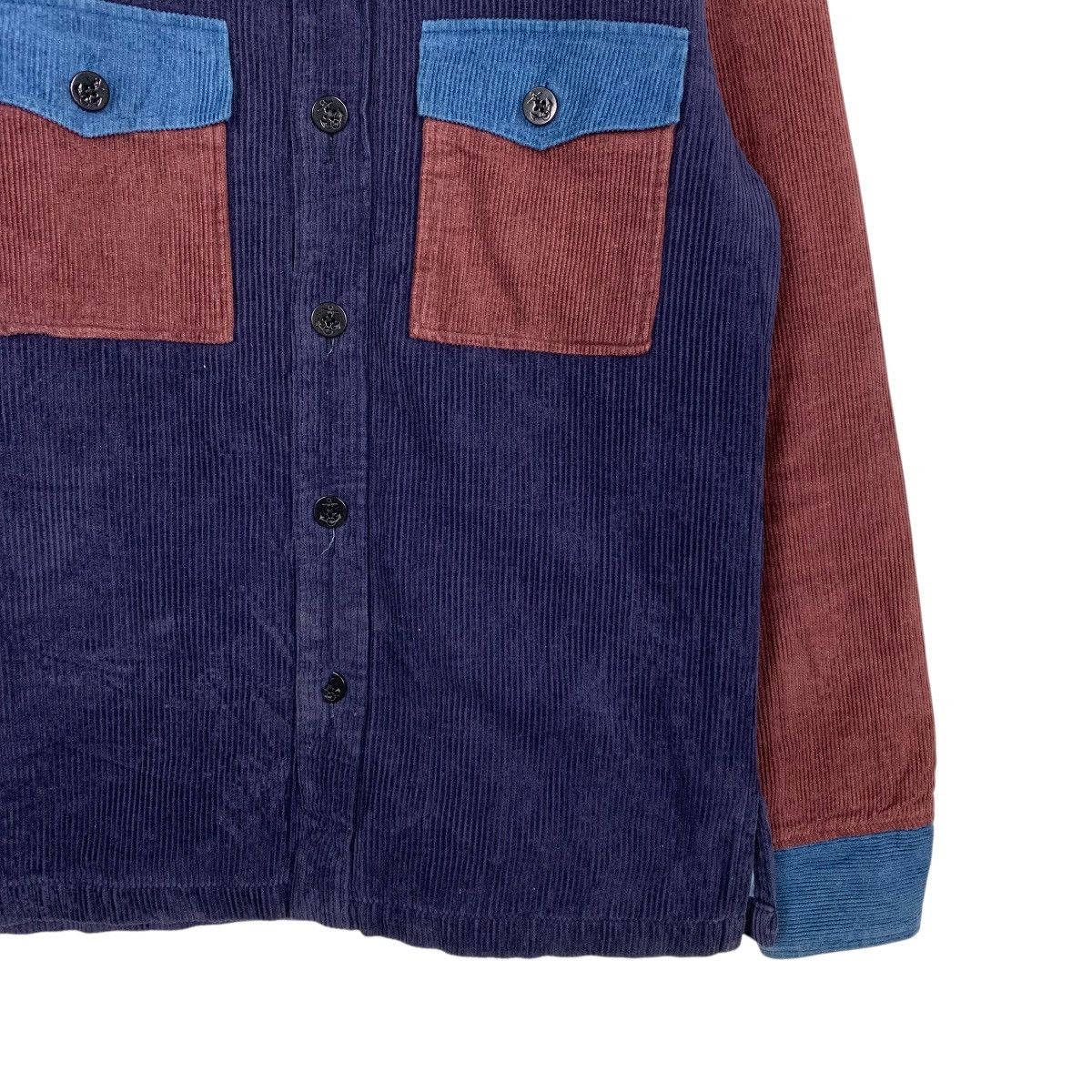 Japanese Brand Wash N Make Multicolor Corduroy Jacket Size US M / EU 48-50 / 2 - 4 Thumbnail