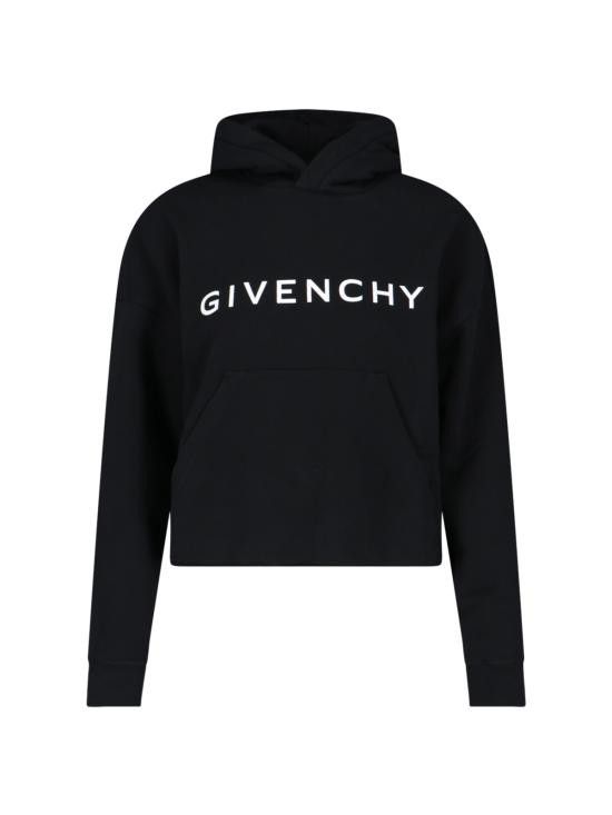 Givenchy GIVENCHY Women Hoodies BWJ03M3YAC 001 Black Size S / US 4 / IT 40 - 1 Thumbnail