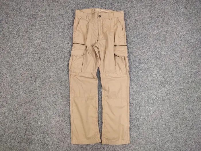 Japanese Brand Vintage Japan Style Mens Casual Wear Cargo Zip Pants Y2K Size US 32 / EU 48 - 9 Thumbnail