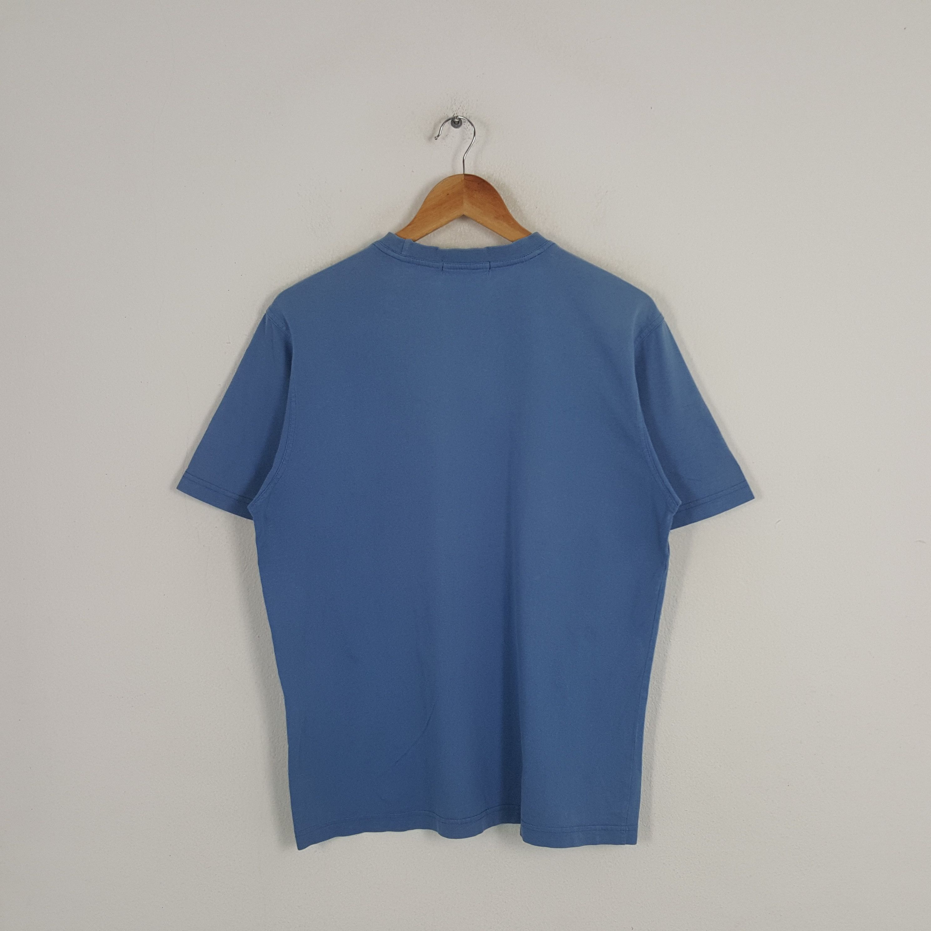 Vintage × Yves Saint Laurent Vintage Yves Saint Laurent Italian Brand Logo Tshirt Size US L / EU 52-54 / 3 - 3 Thumbnail